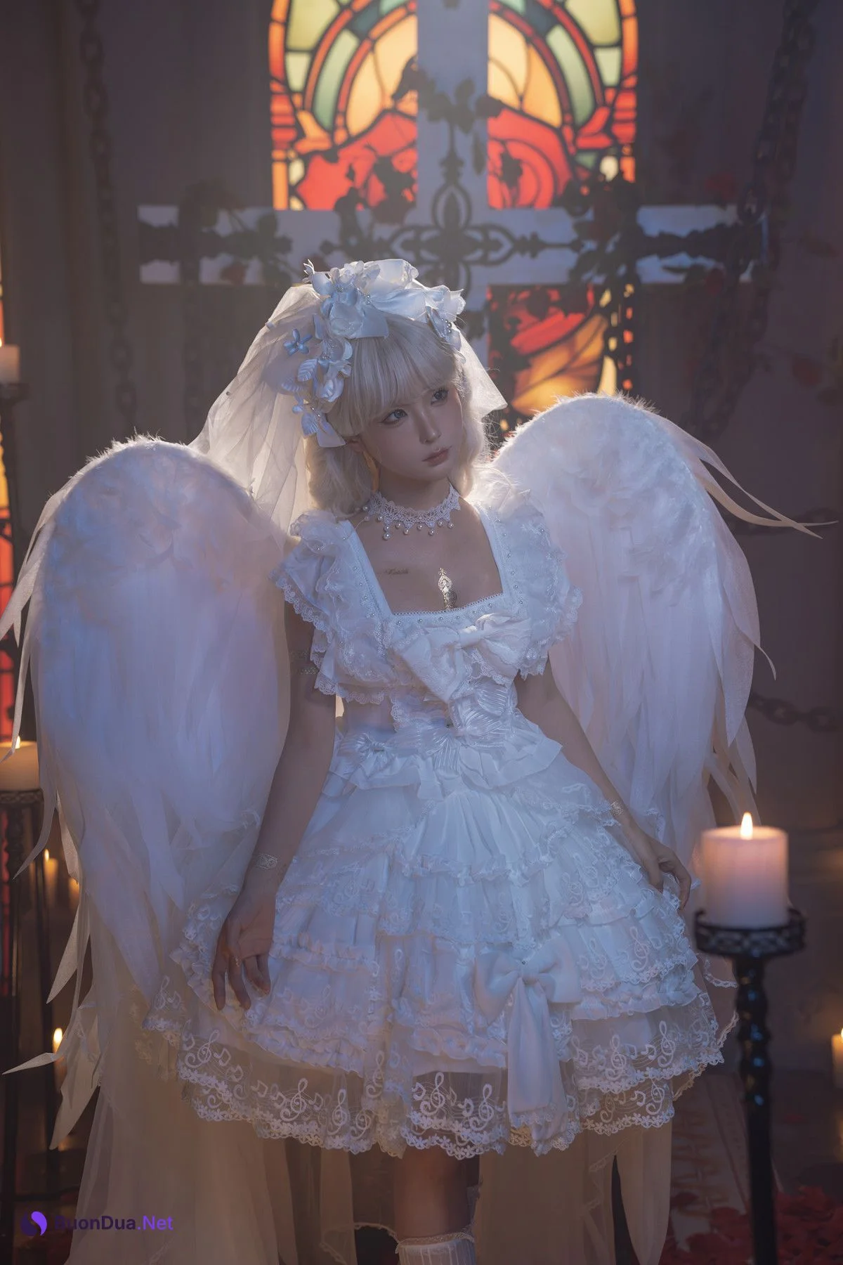 Cosplay 蠢沫沫Chunmomo 坠天使 Set.02 - Photo 4
