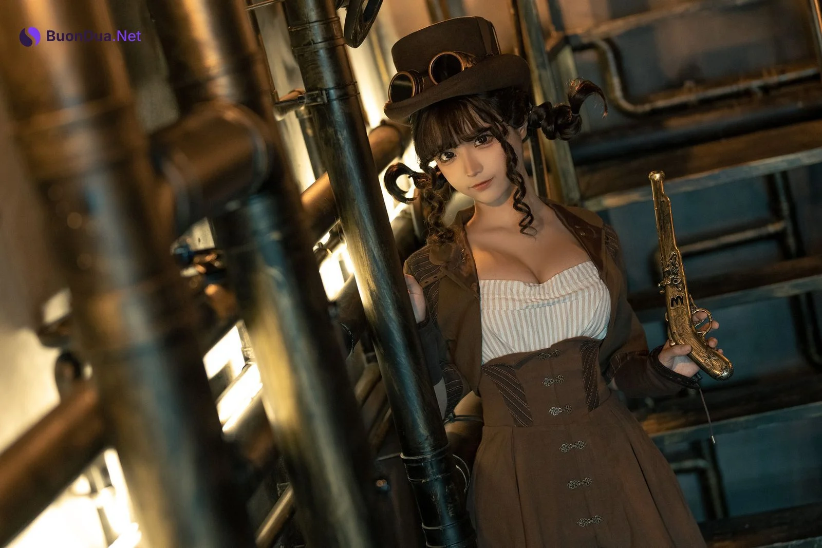 Cosplay 蠢沫沫Chunmomo 蒸汽少女 Steam Girl Set.01 - Photo 15
