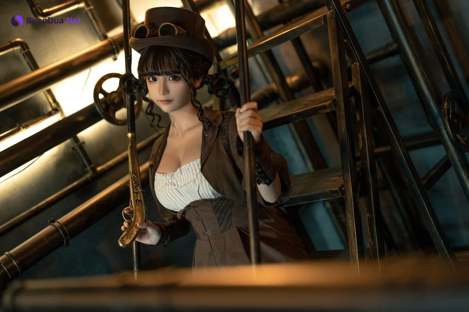 Cosplay 蠢沫沫Chunmomo 蒸汽少女 Steam Girl Set.01 - Photo 17
