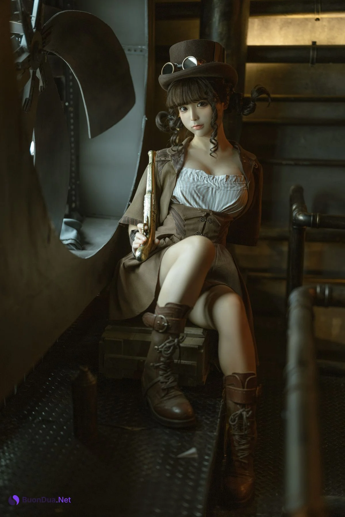 Cosplay 蠢沫沫Chunmomo 蒸汽少女 Steam Girl Set.01 - Photo 6
