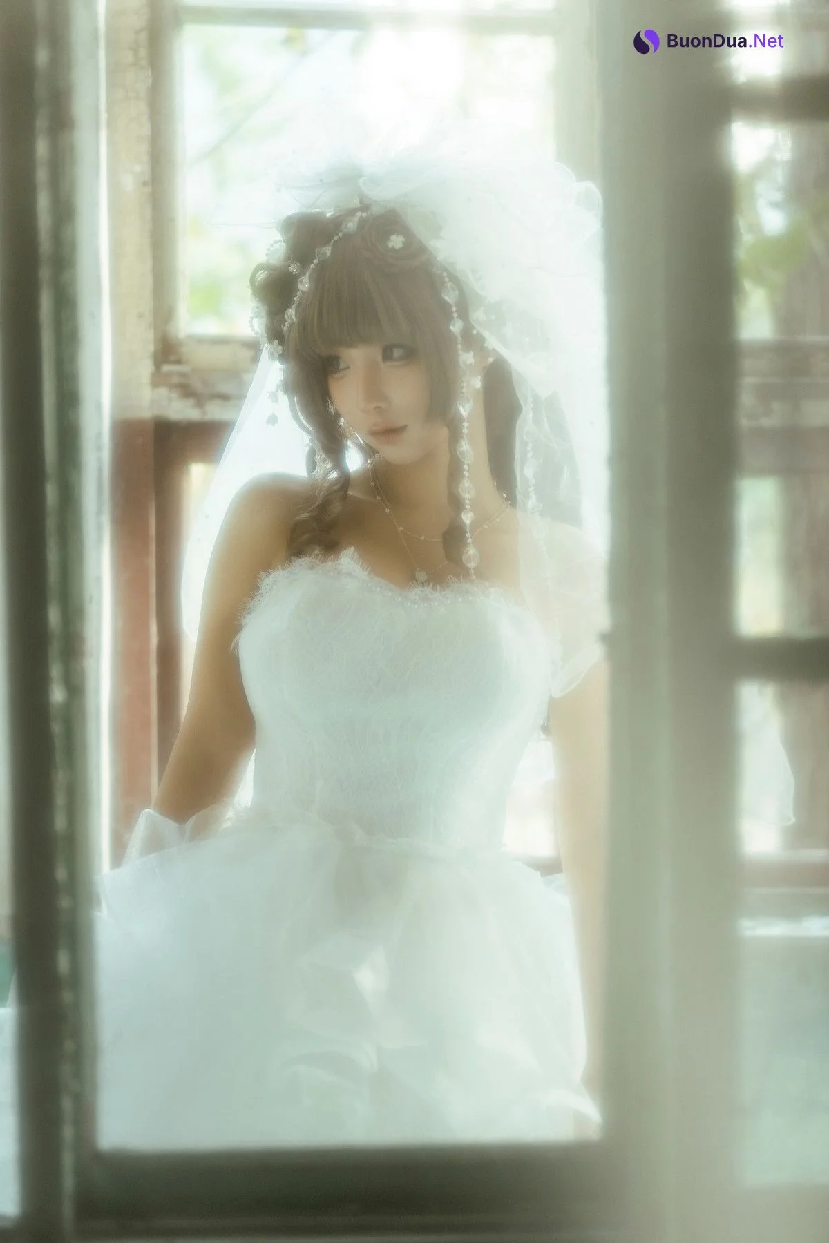 Cosplay 蠢沫沫Chunmomo 婚纱 Wedding Dress - Photo 12