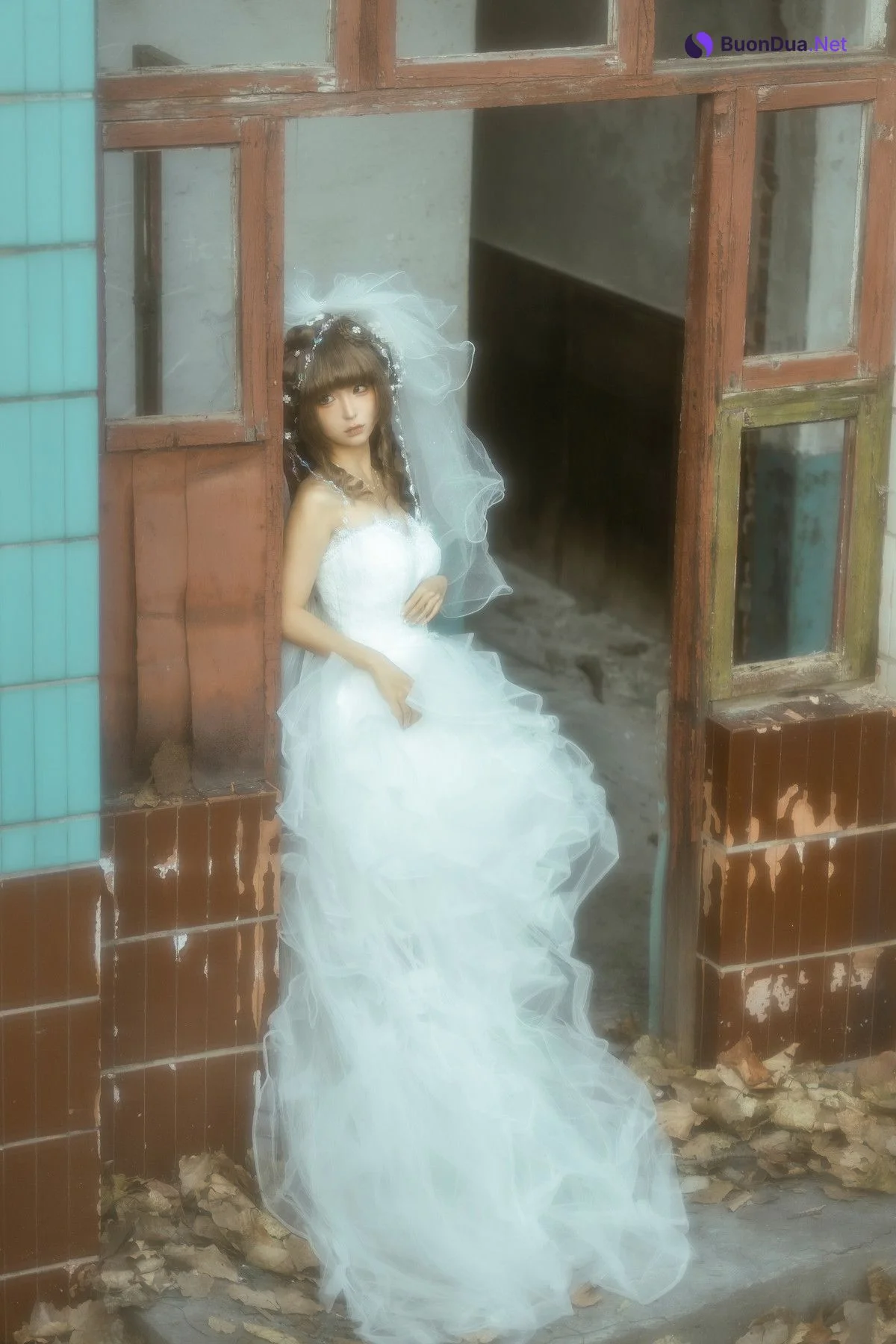 Cosplay 蠢沫沫Chunmomo 婚纱 Wedding Dress - Photo 16