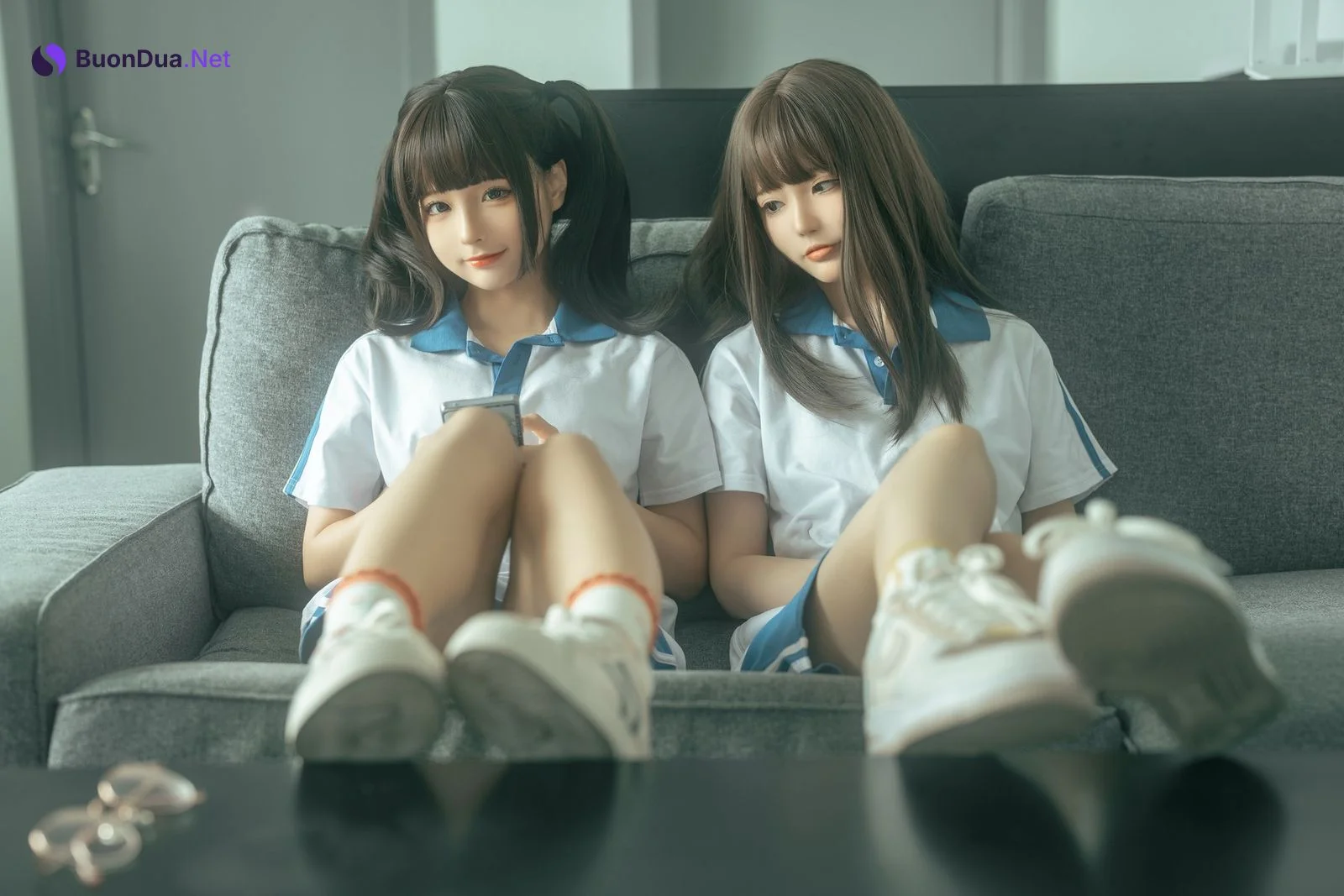 Cosplay 蠢沫沫Chunmomo You at The Same Table Set.01 - 写真 2