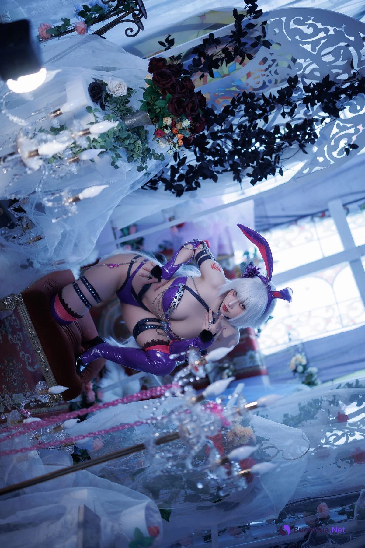 Cosplay Cien恩恩 黑贞兔女郎泳装 - Photo 10