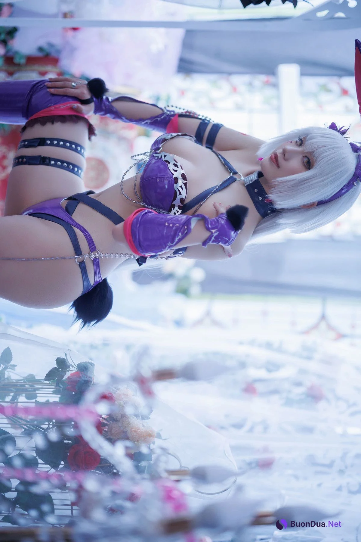 Cosplay Cien恩恩 黑贞兔女郎泳装 - Photo 15