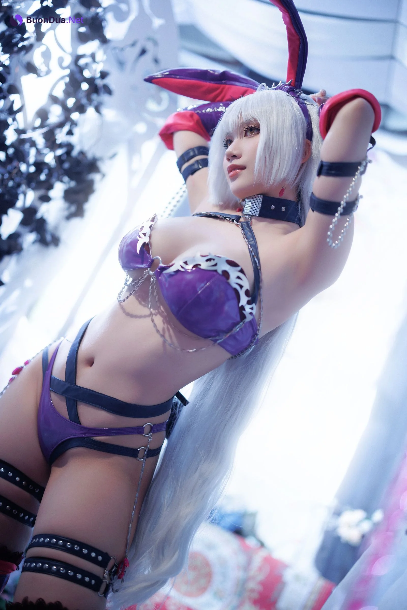 Cosplay Cien恩恩 黑贞兔女郎泳装 - Photo 19