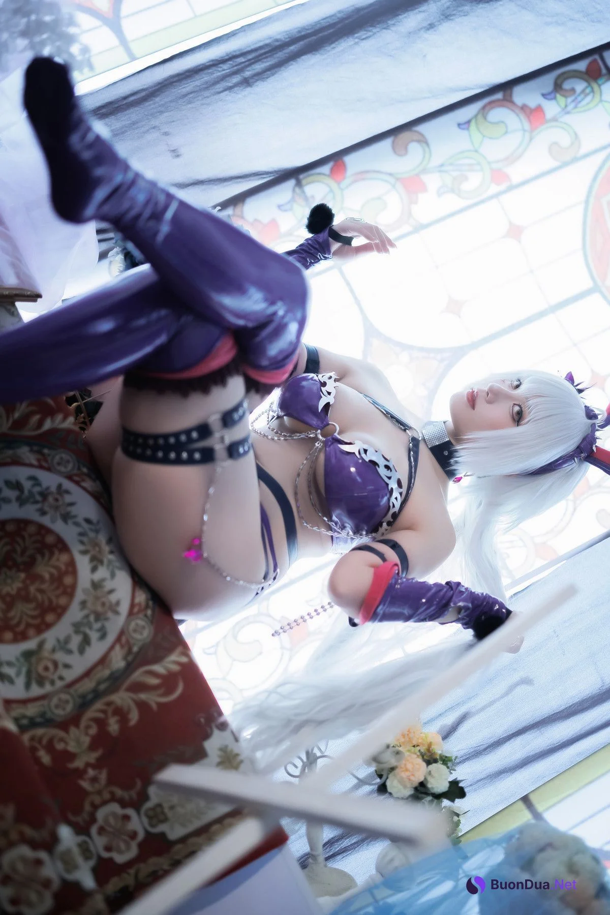 Cosplay Cien恩恩 黑贞兔女郎泳装 - Photo 3