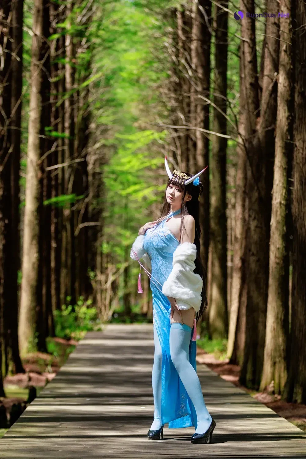 Cosplay 阿雪雪 – 能代旗袍 - Photo 12