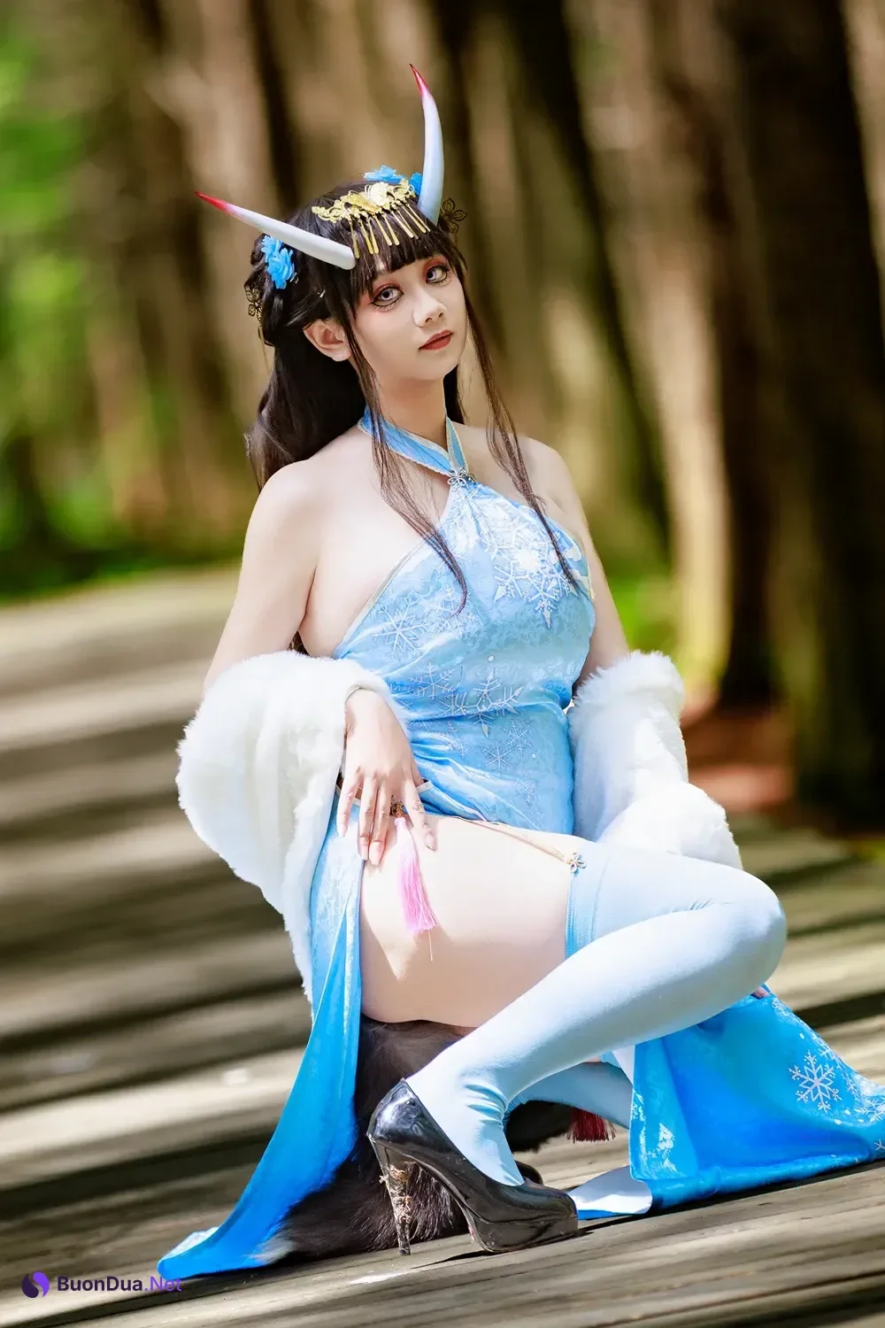 Cosplay 阿雪雪 – 能代旗袍 - Photo 13