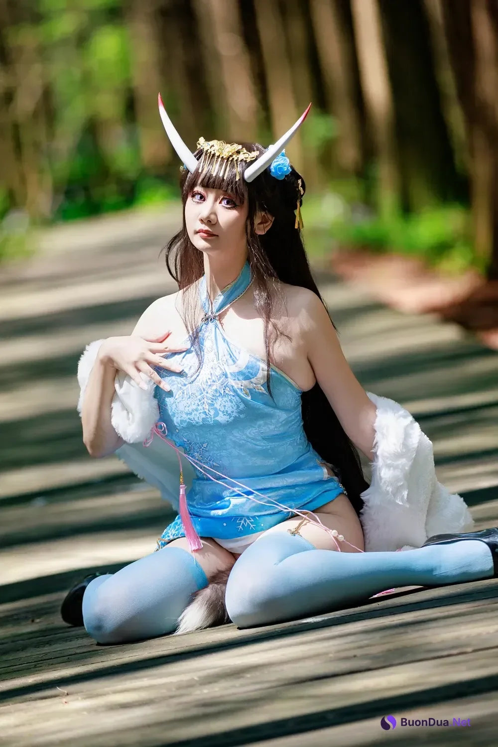 Cosplay 阿雪雪 – 能代旗袍 - Photo 16