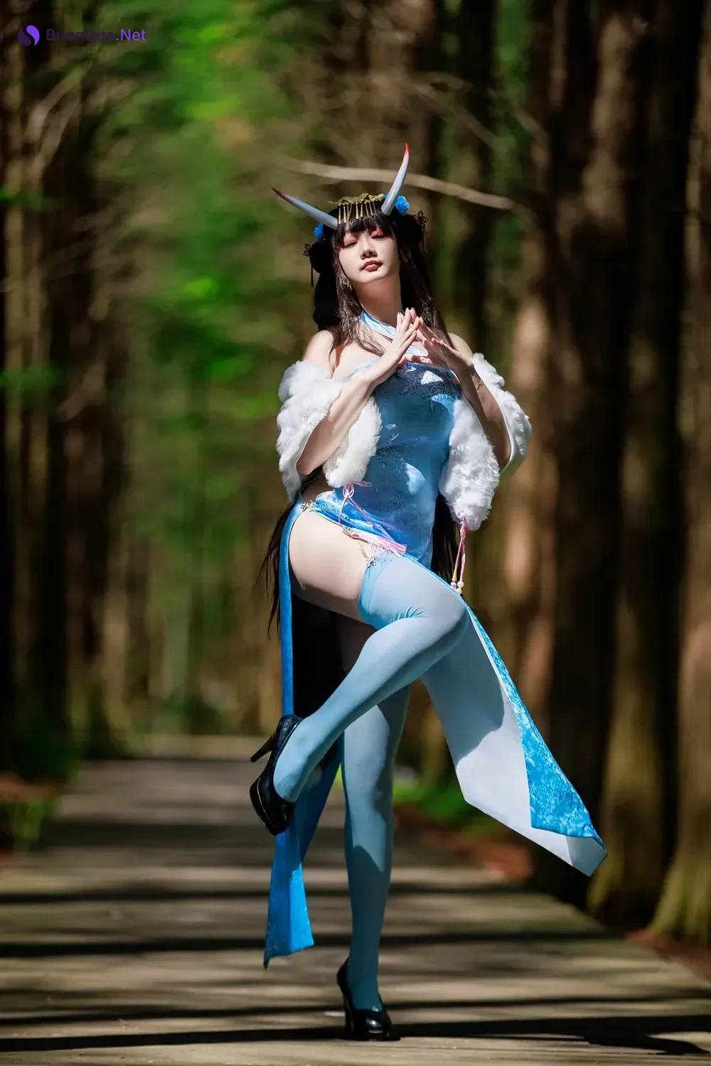 Cosplay 阿雪雪 – 能代旗袍 - Photo 2