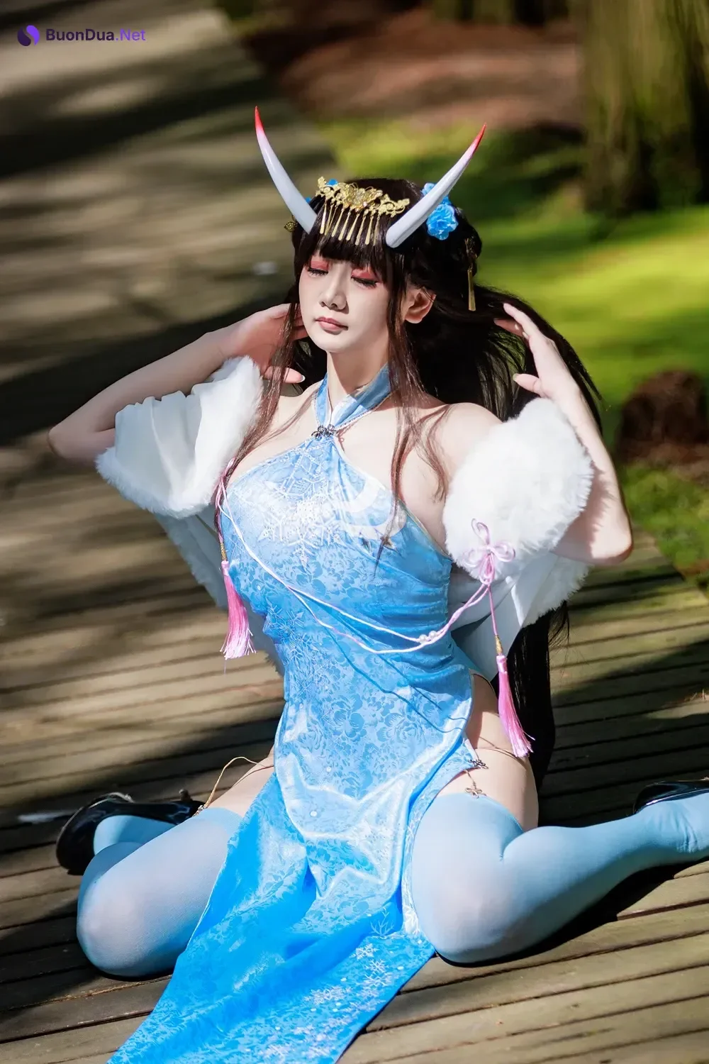 Cosplay 阿雪雪 – 能代旗袍 - Photo 6