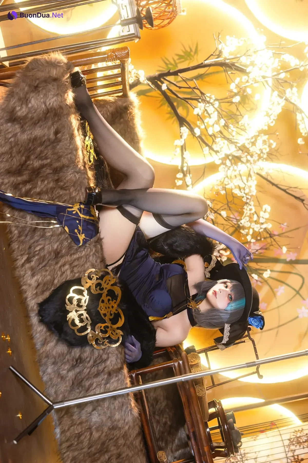 Cosplay 屿鱼 – 金装猫猫头 - Photo 10