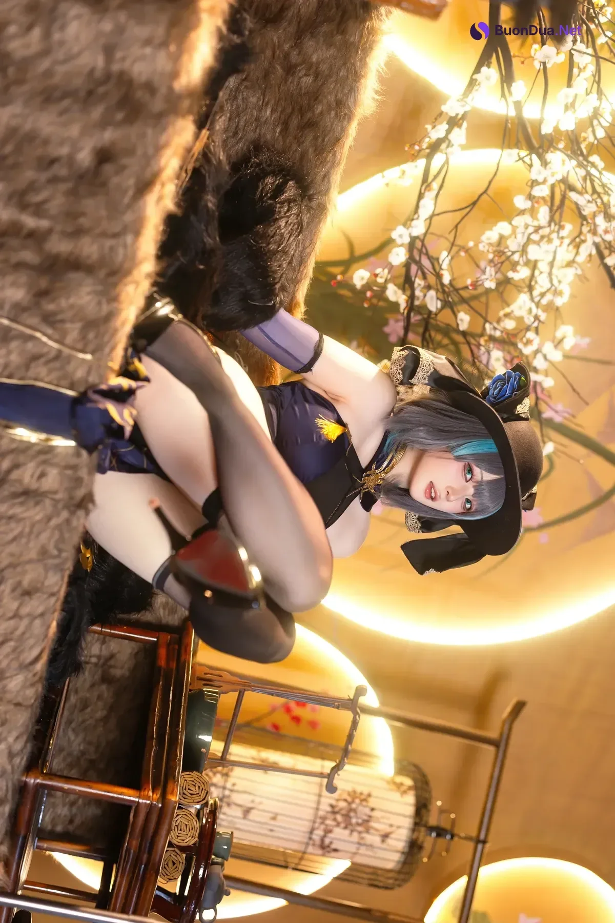 Cosplay 屿鱼 – 金装猫猫头 - Photo 14