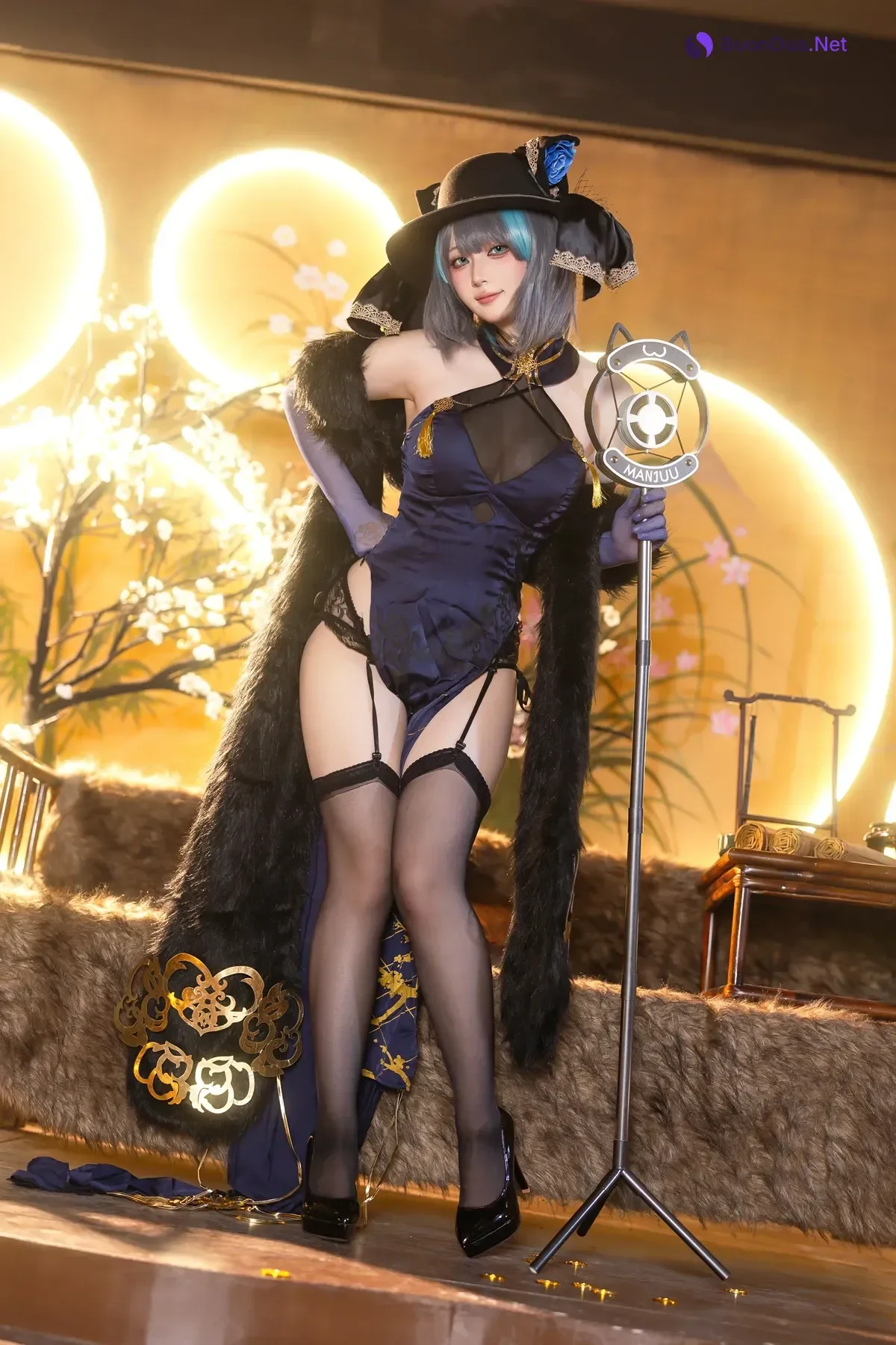 Cosplay 屿鱼 – 金装猫猫头 - Photo 18