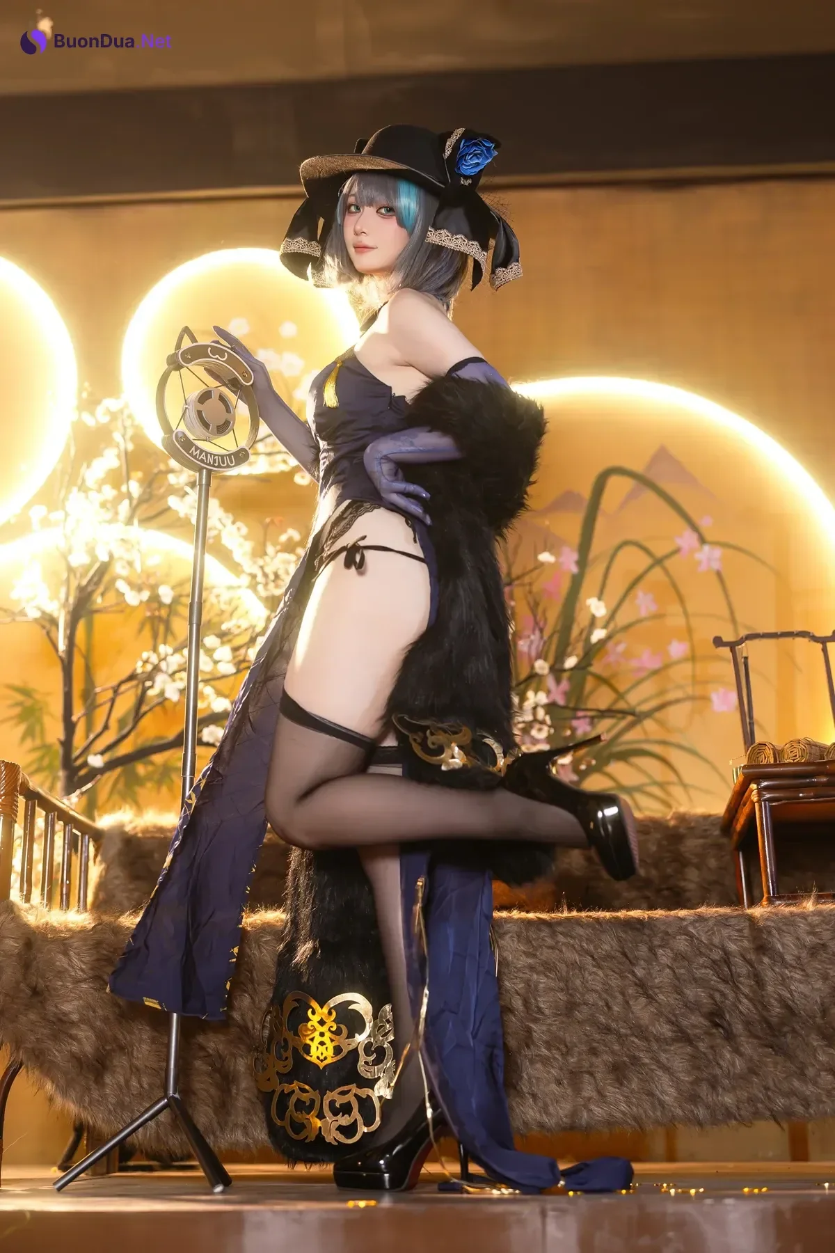 Cosplay 屿鱼 – 金装猫猫头 - Photo 19