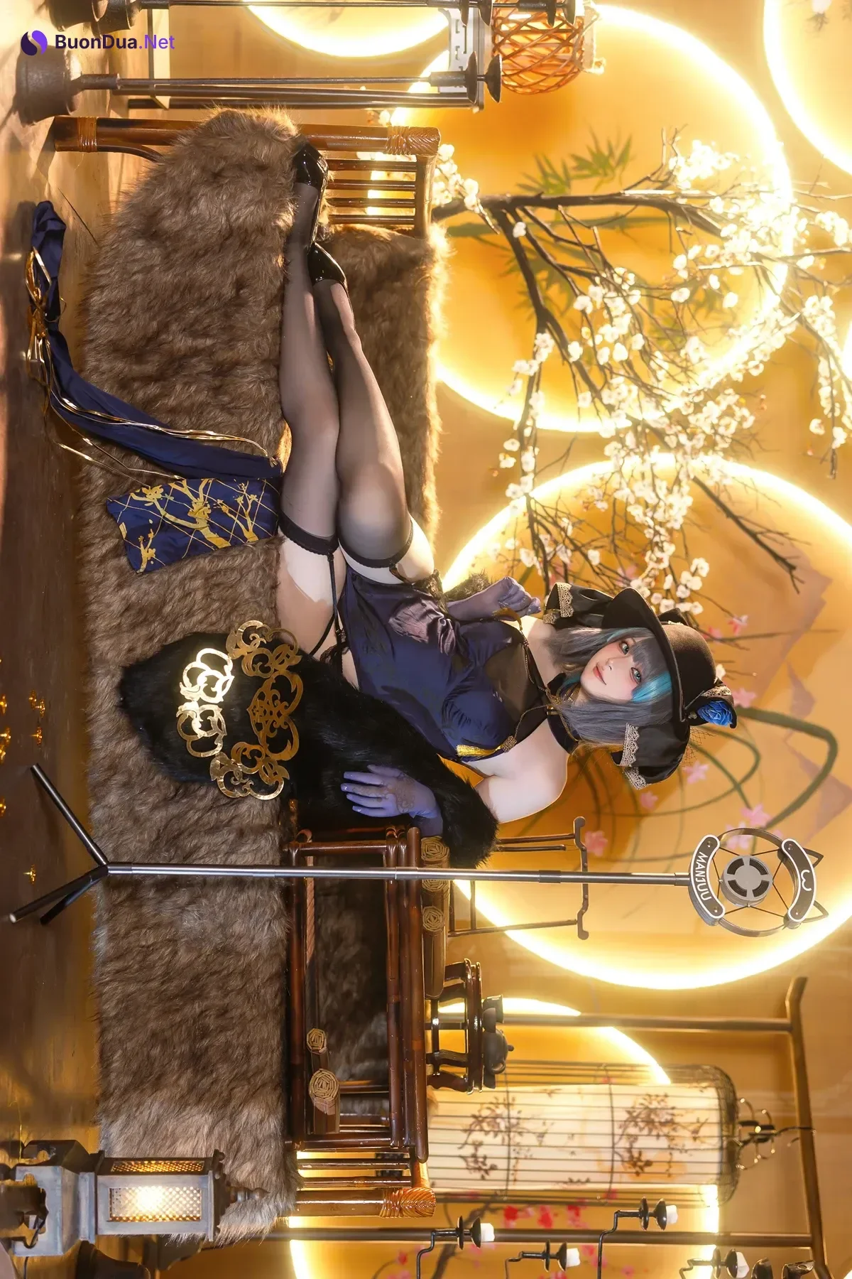 Cosplay 屿鱼 – 金装猫猫头 - Photo 7