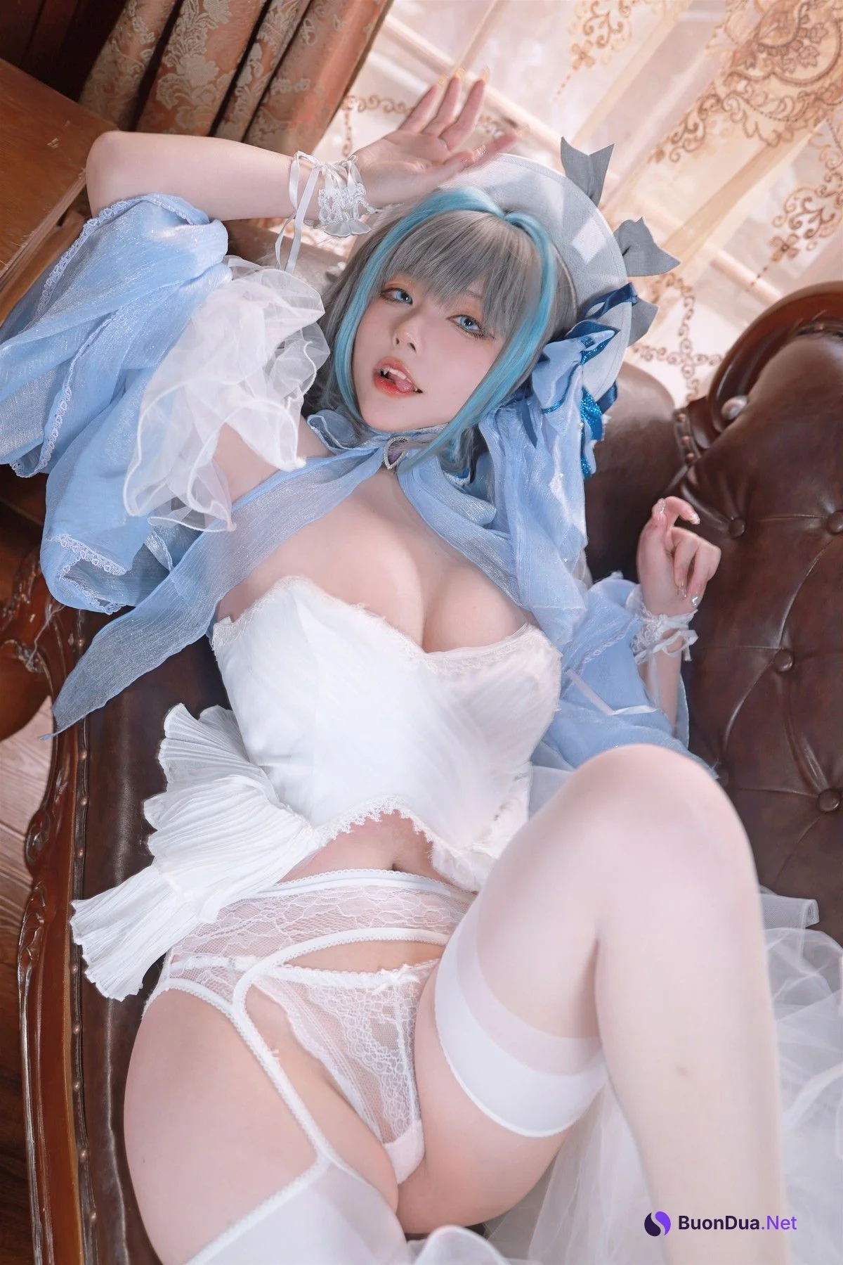 Cosplay 起司块 柴郡礼服 - 照片 3