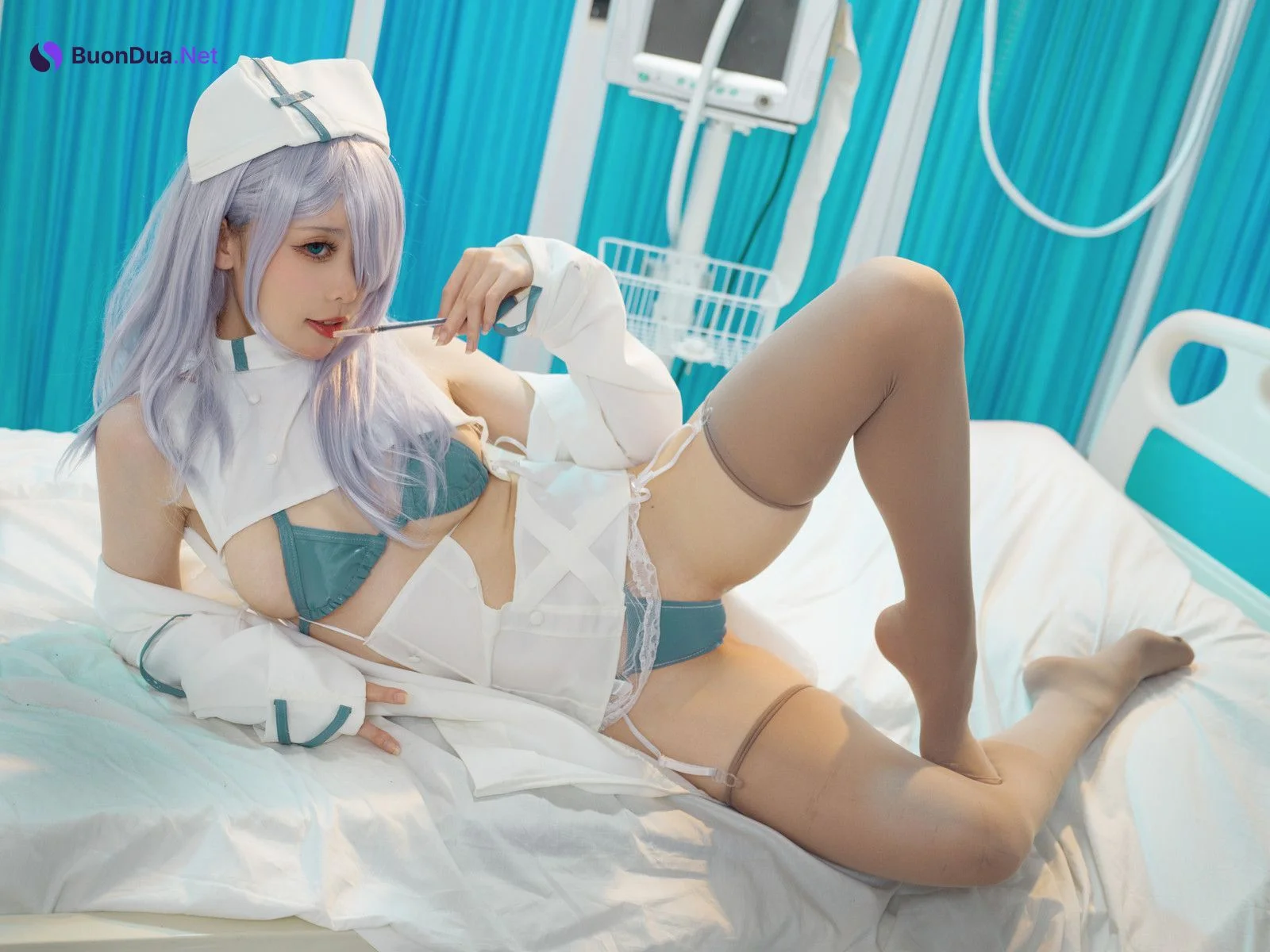 Cosplay 樱岛嗷一 魔太郎蓝白医生 - Photo 16