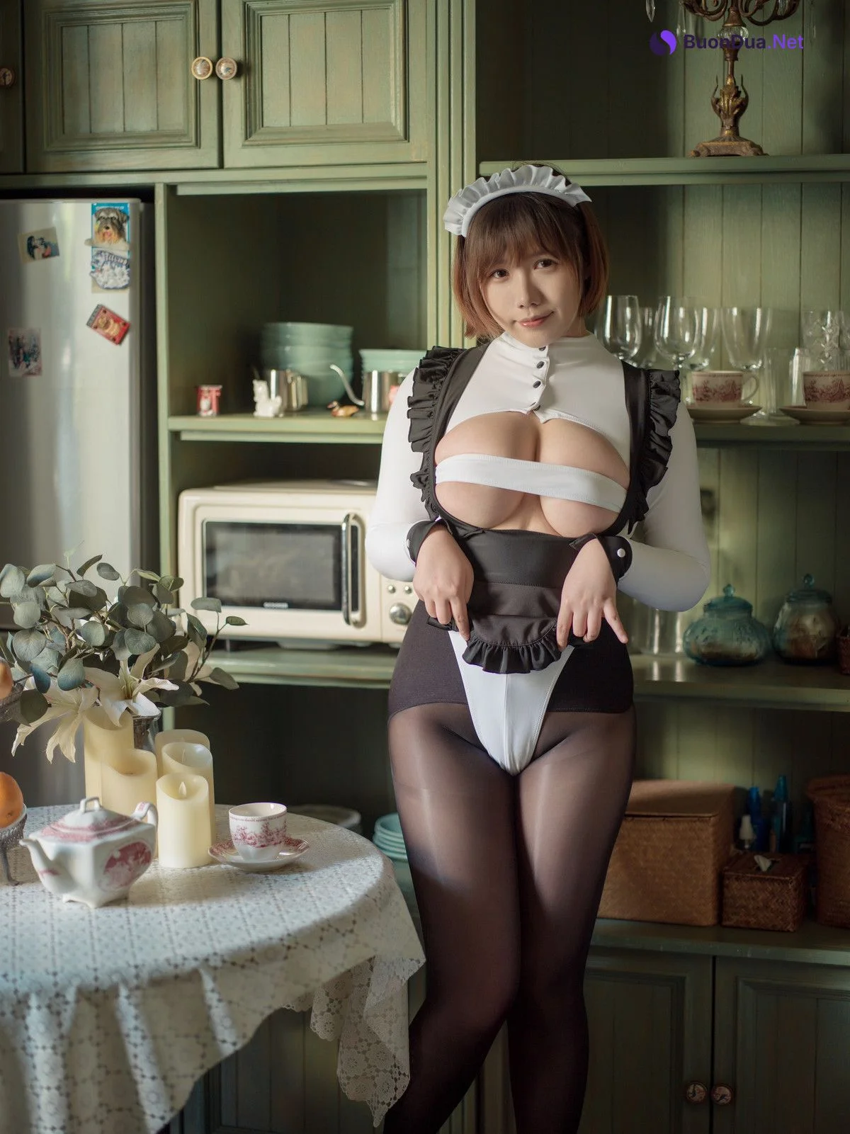 Cosplay 麻花麻花酱 女仆系列 - Photo 14