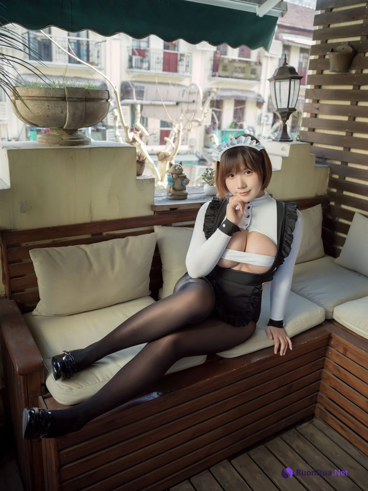 Cosplay 麻花麻花酱 女仆系列 - Photo 3