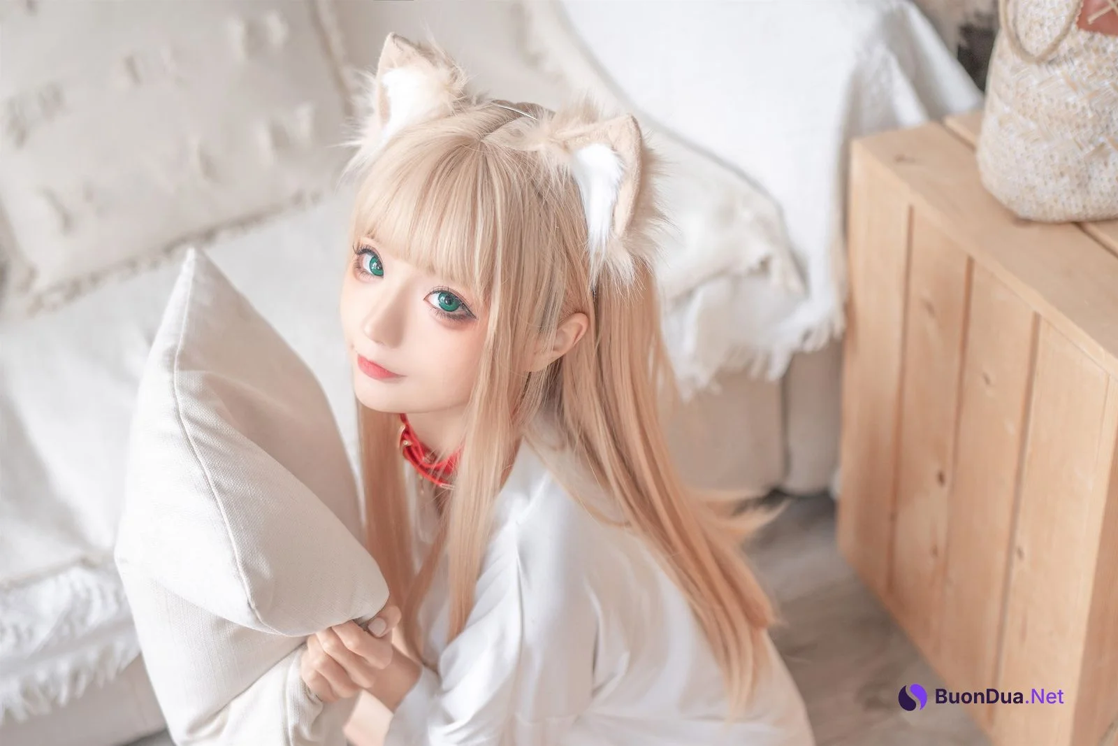动漫博主蠢沫沫 Cosplay 黄豆粉 - Photo 12