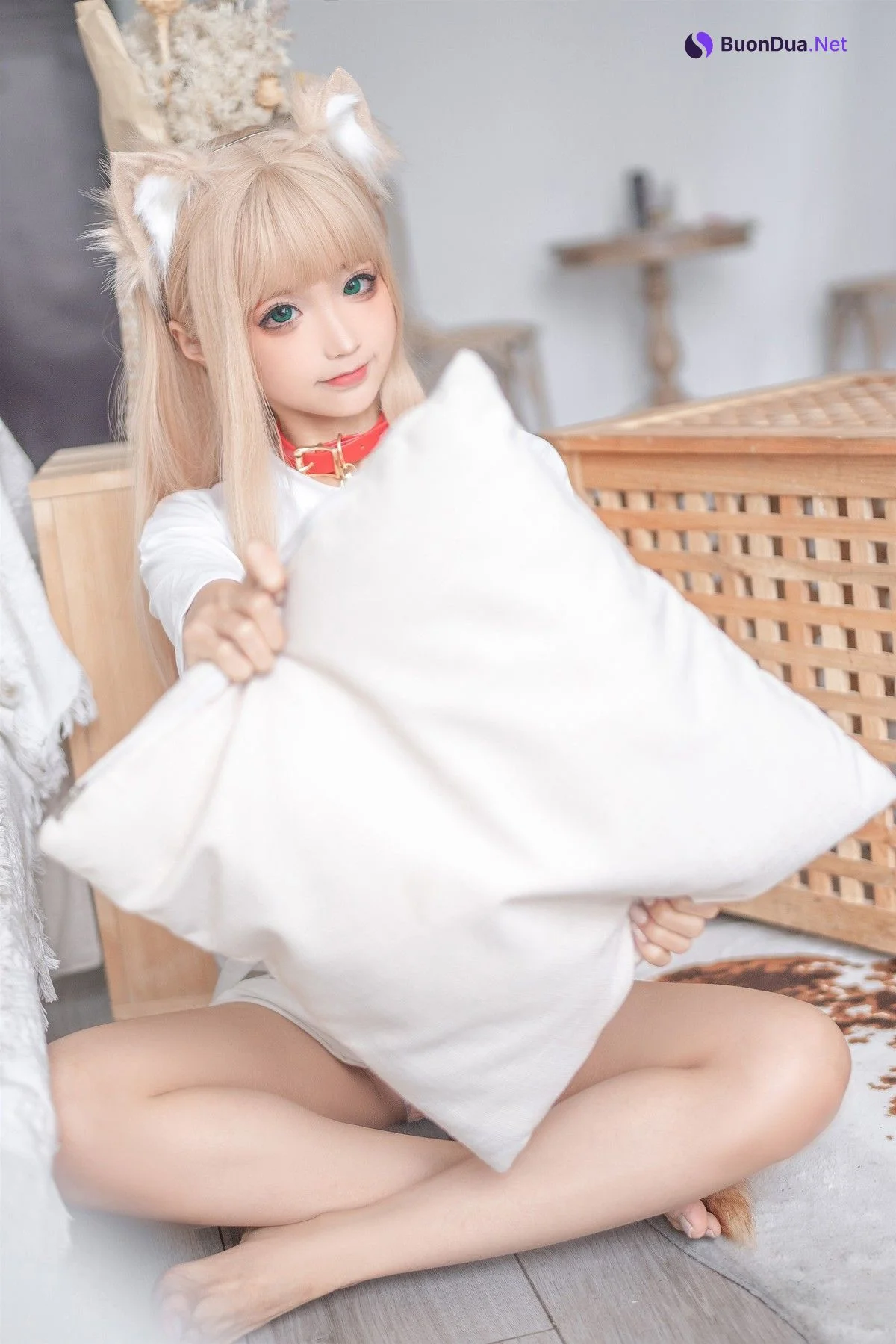 动漫博主蠢沫沫 Cosplay 黄豆粉 - Photo 15