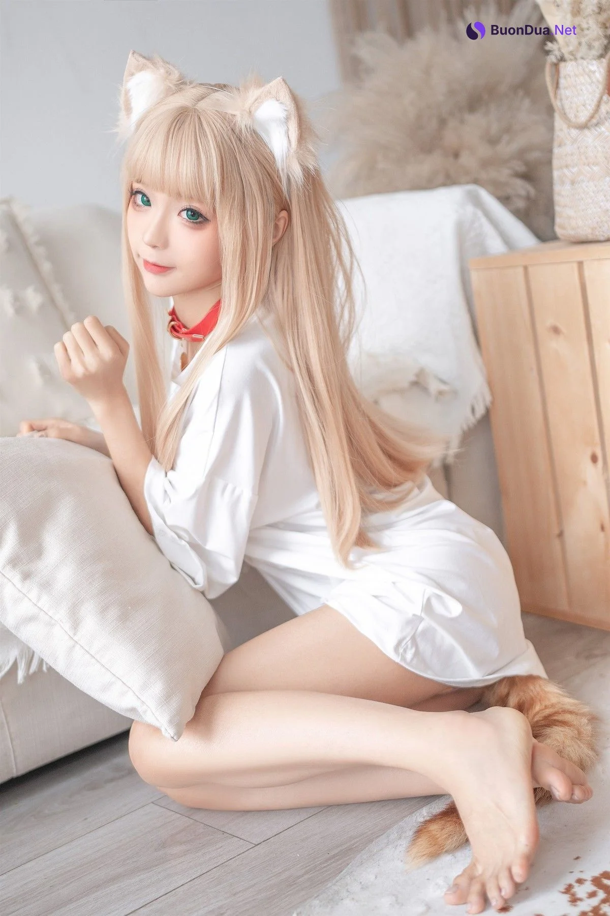 动漫博主蠢沫沫 Cosplay 黄豆粉 - Photo 17