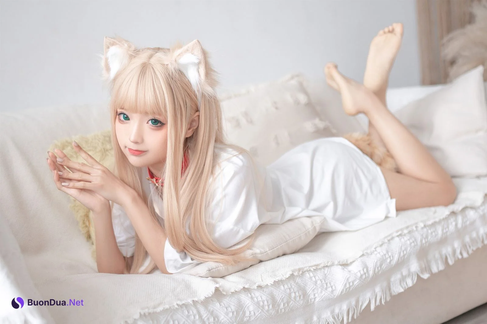 动漫博主蠢沫沫 Cosplay 黄豆粉 - Photo 20