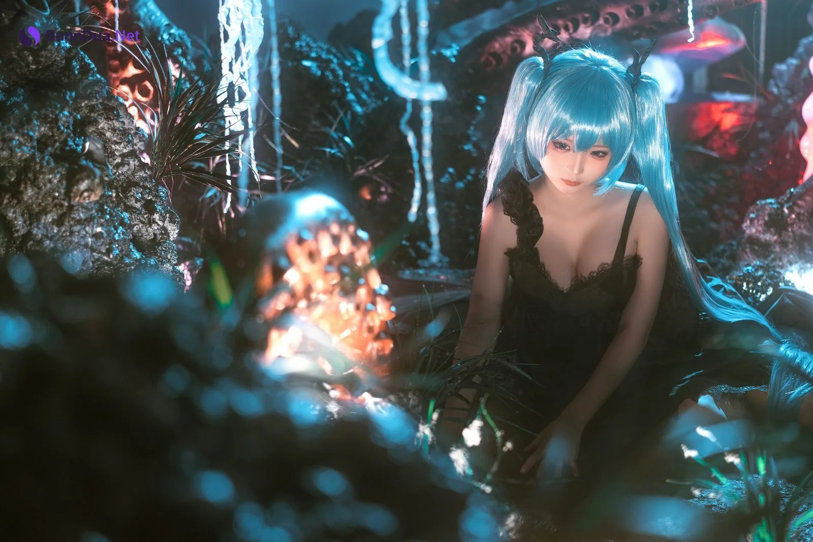 蠢沫沫 Cosplay 深海少女 - Photo 11