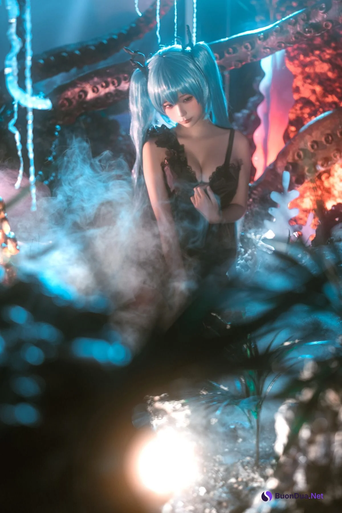 蠢沫沫 Cosplay 深海少女 - Photo 12