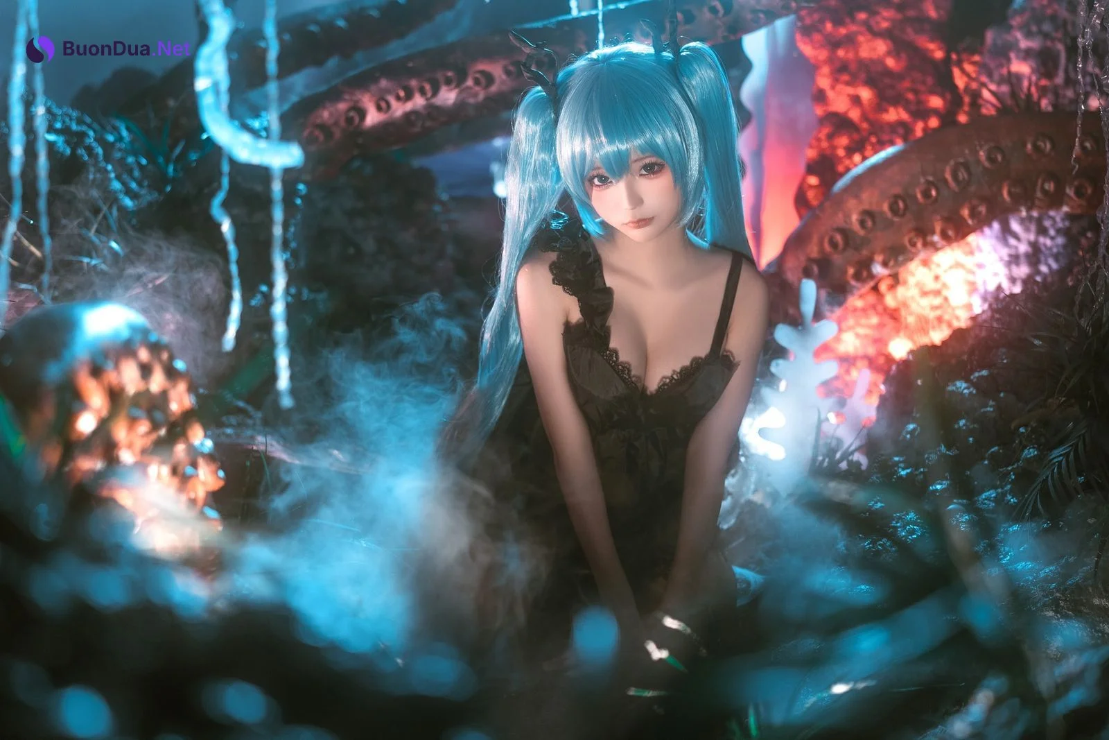 蠢沫沫 Cosplay 深海少女 - Photo 13