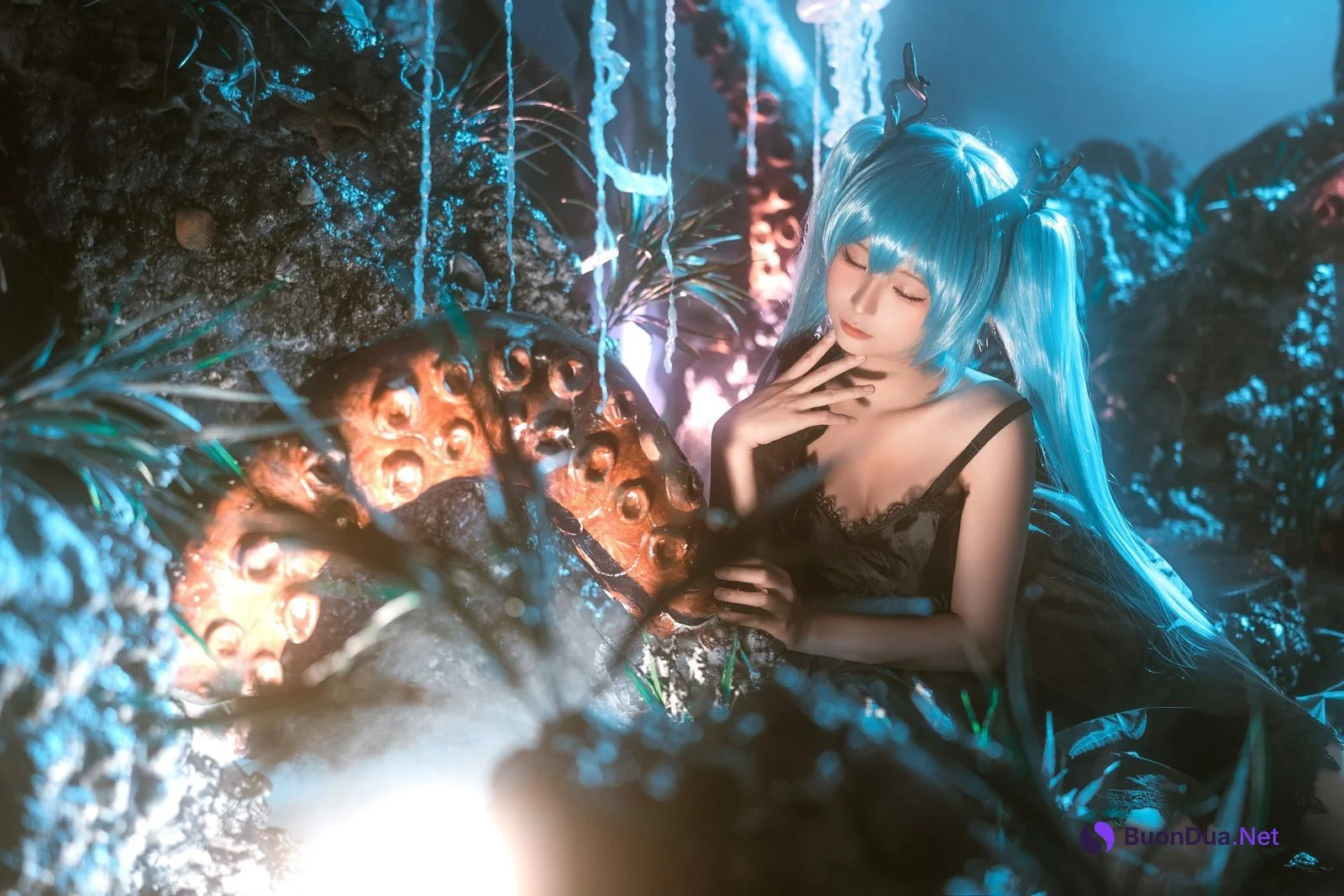 蠢沫沫 Cosplay 深海少女 - Photo 17