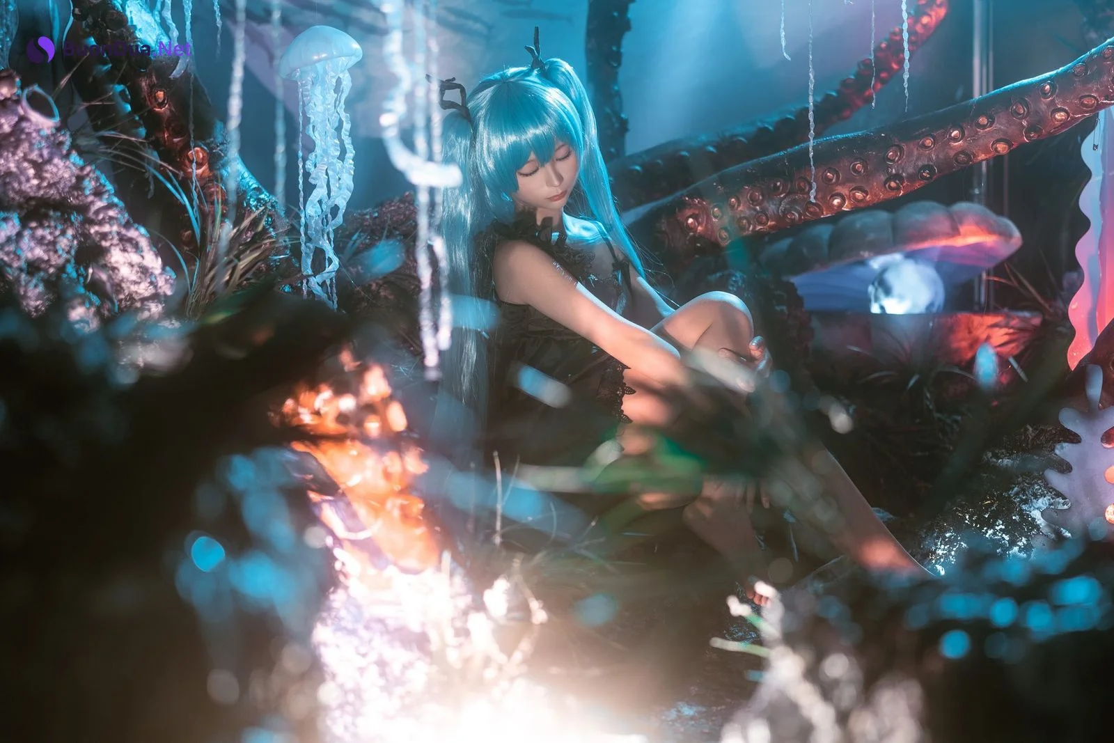 蠢沫沫 Cosplay 深海少女 - Photo 3