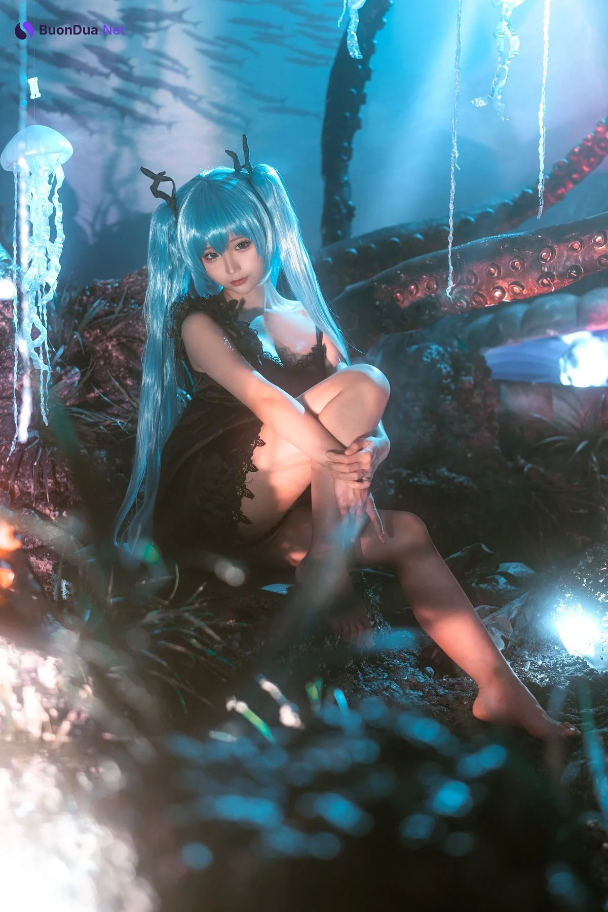 蠢沫沫 Cosplay 深海少女 - Photo 4