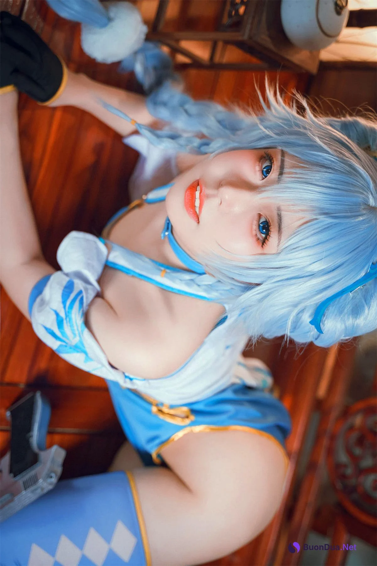 Cosplay 虎森森 少女前线 翠雀媚 - Photo 10