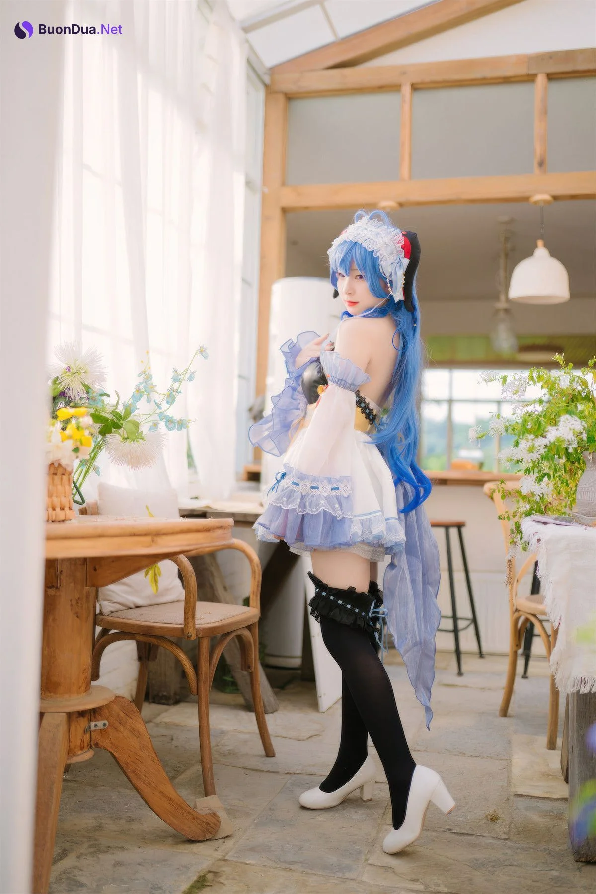 Cosplay 花铃 甘雨女仆 - Photo 10
