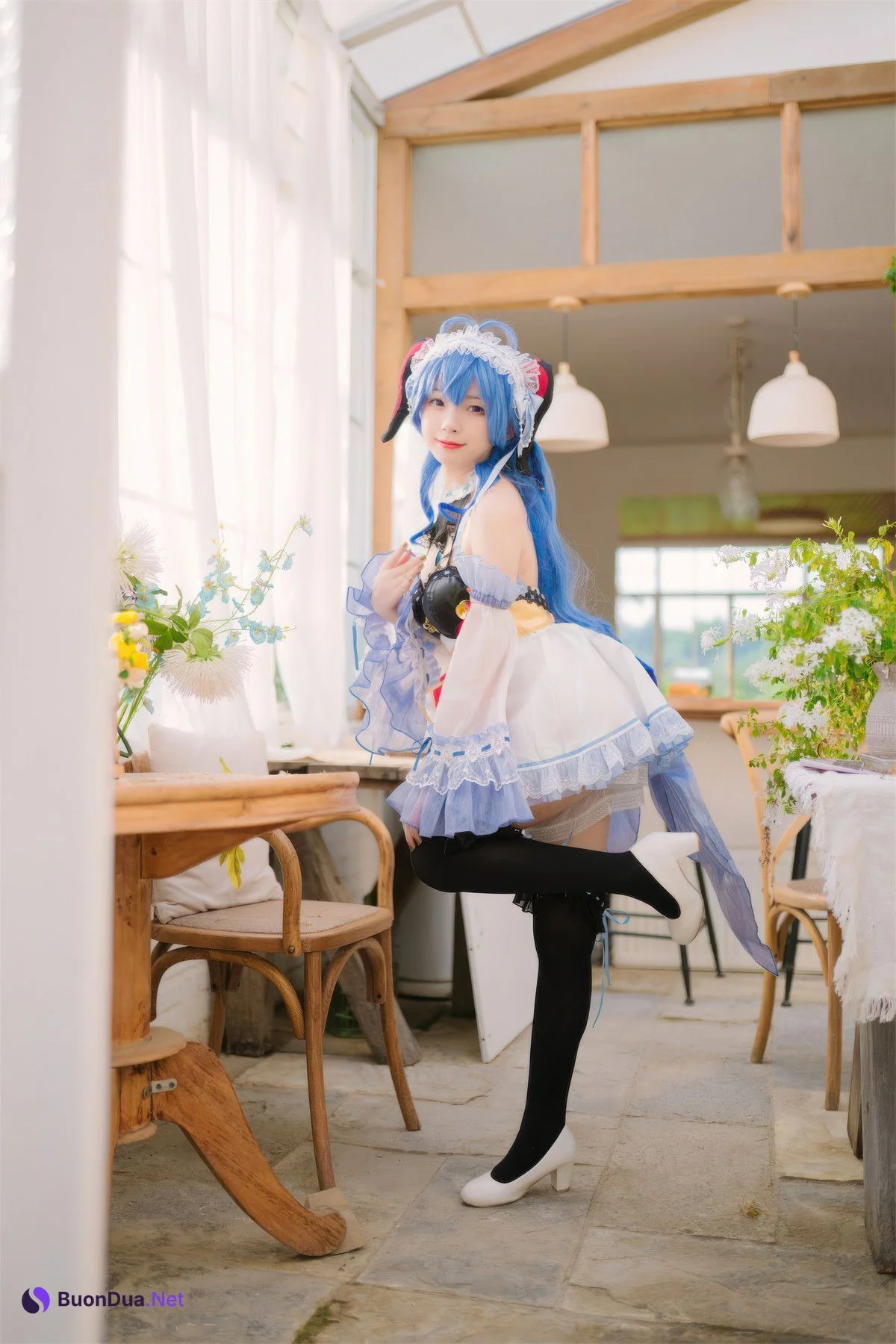 Cosplay 花铃 甘雨女仆 - Photo 11