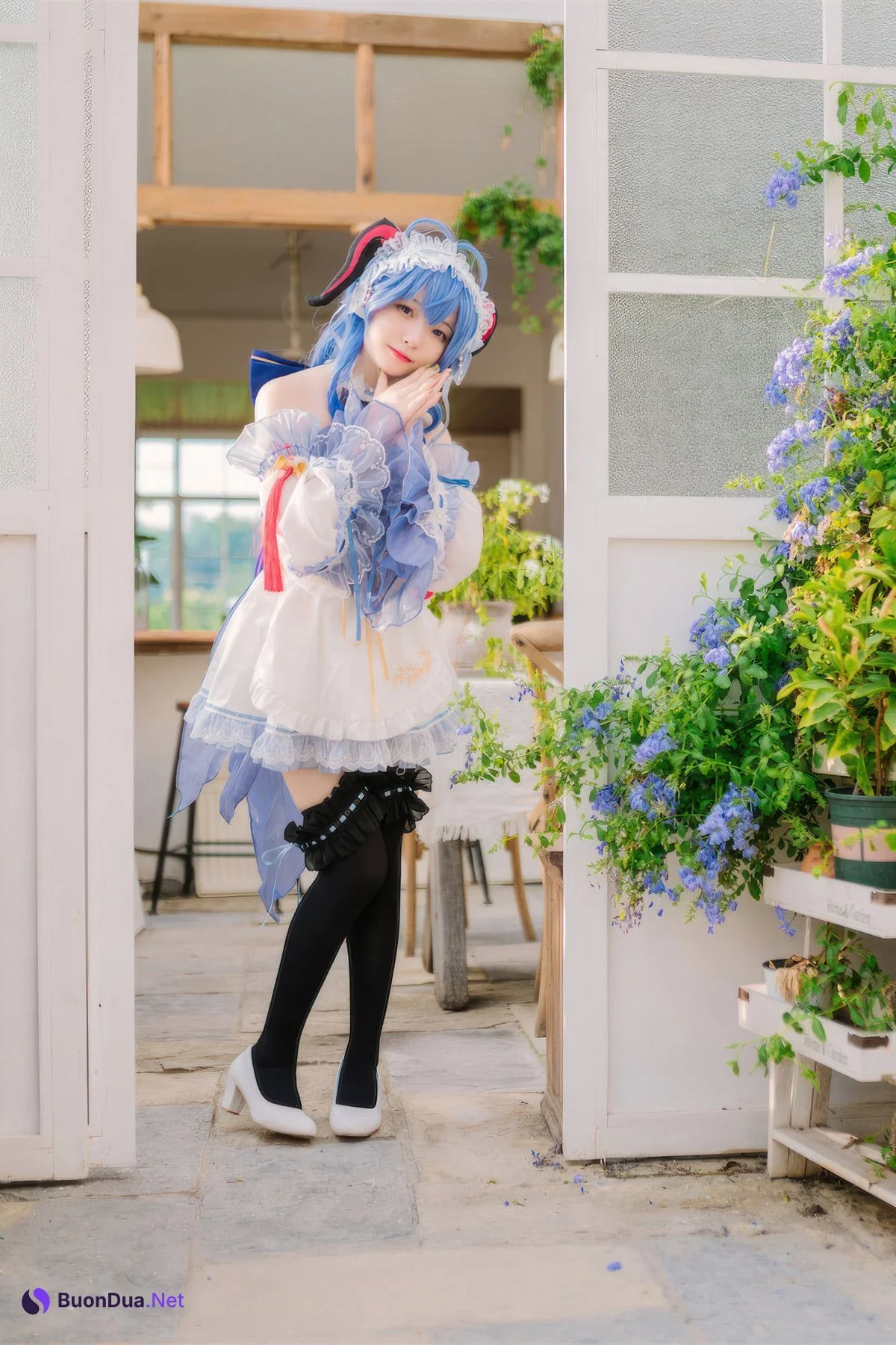 Cosplay 花铃 甘雨女仆 - Photo 14