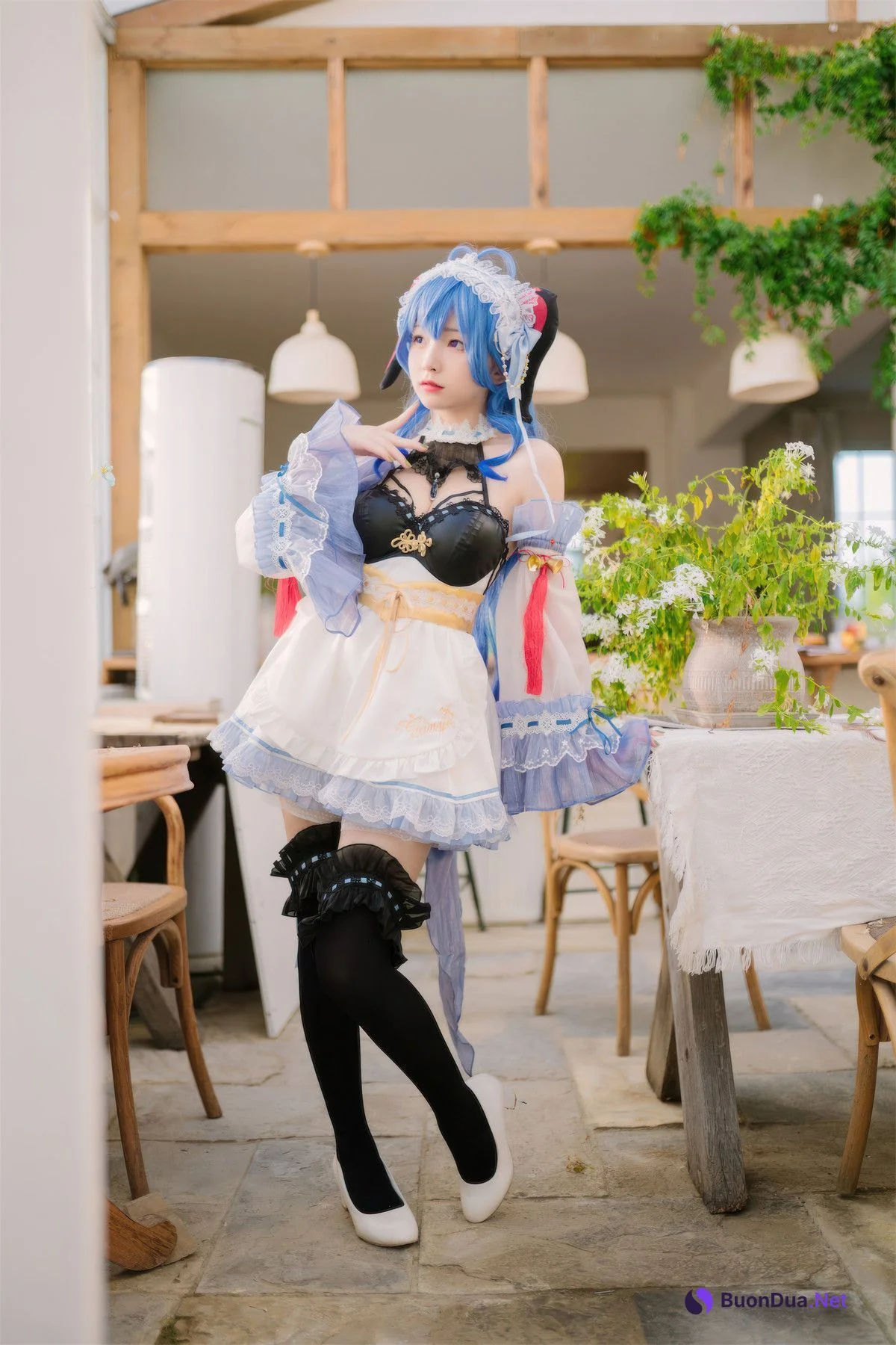 Cosplay 花铃 甘雨女仆 - Photo 9