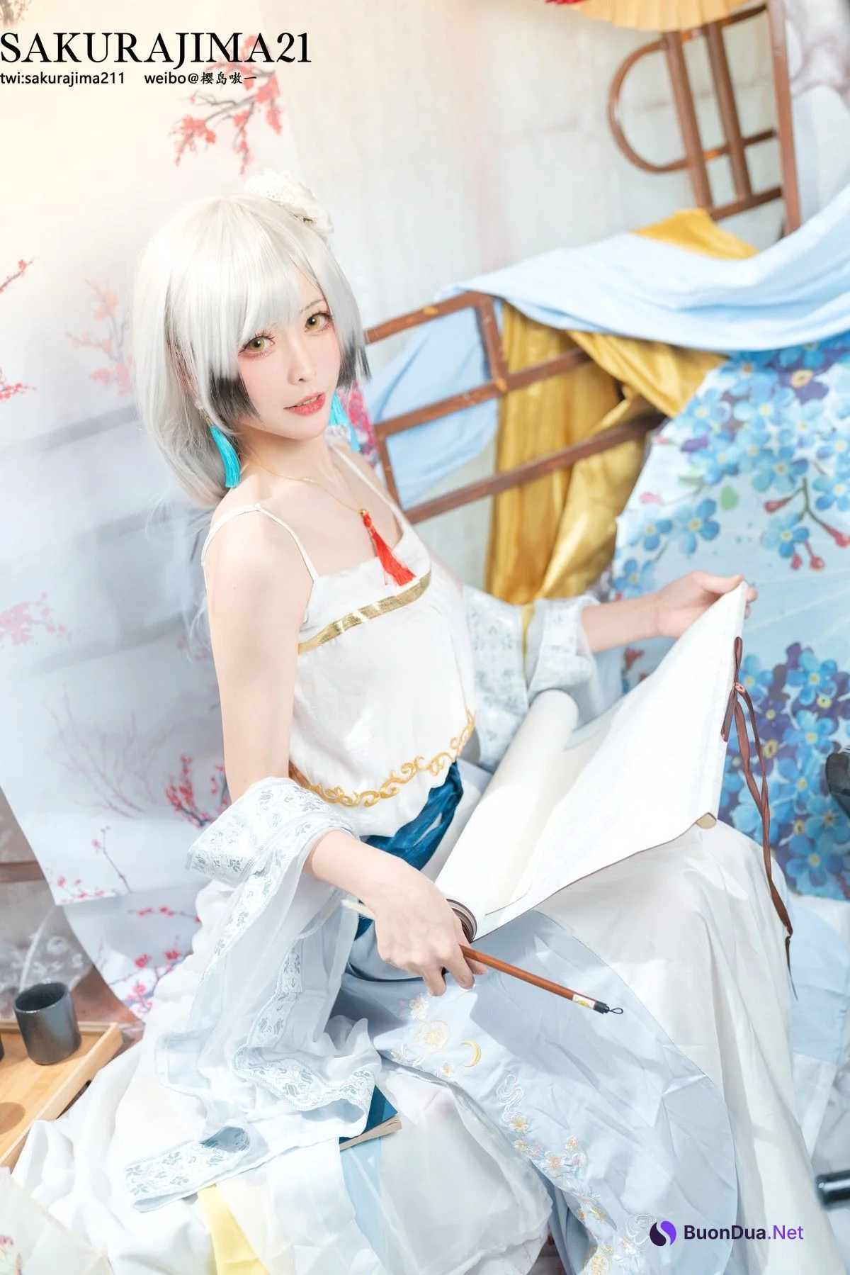 Cosplay 樱岛嗷一 海天 书香水榭 - Photo 10