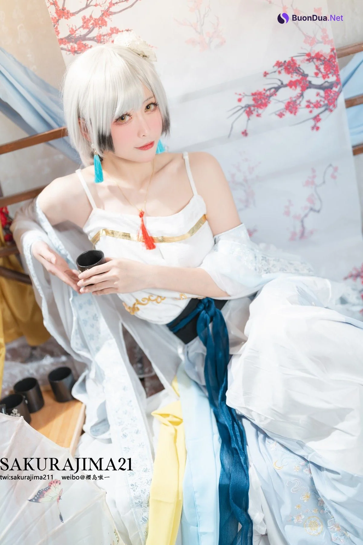 Cosplay 樱岛嗷一 海天 书香水榭 - Photo 14