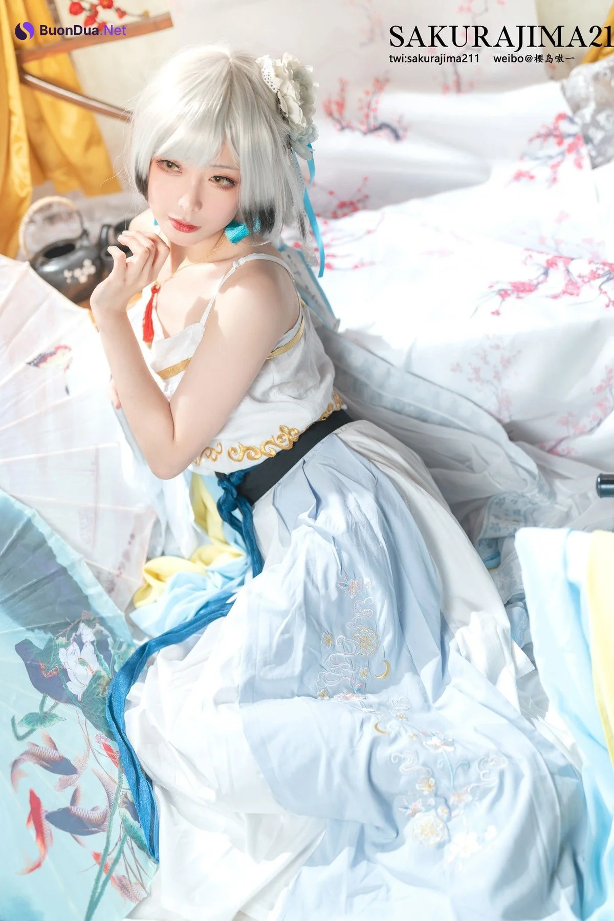Cosplay 樱岛嗷一 海天 书香水榭 - Photo 15