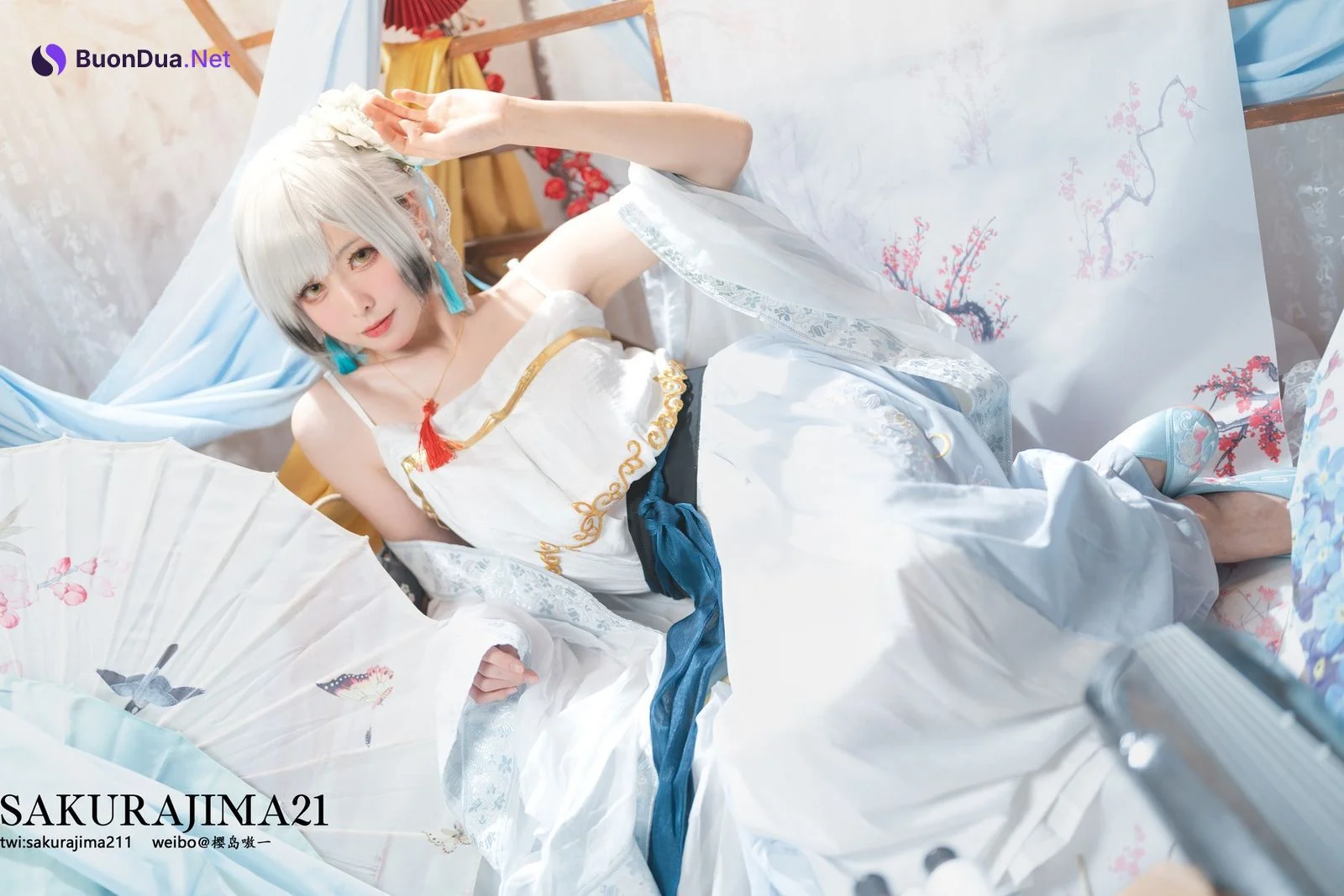 Cosplay 樱岛嗷一 海天 书香水榭 - Photo 2