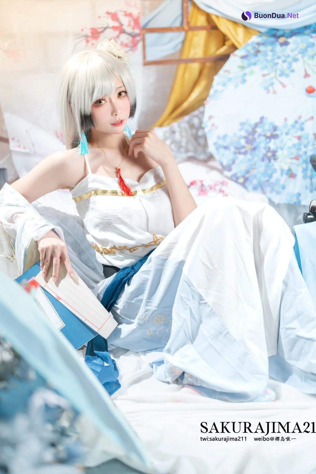 Cosplay 樱岛嗷一 海天 书香水榭 - Photo 9