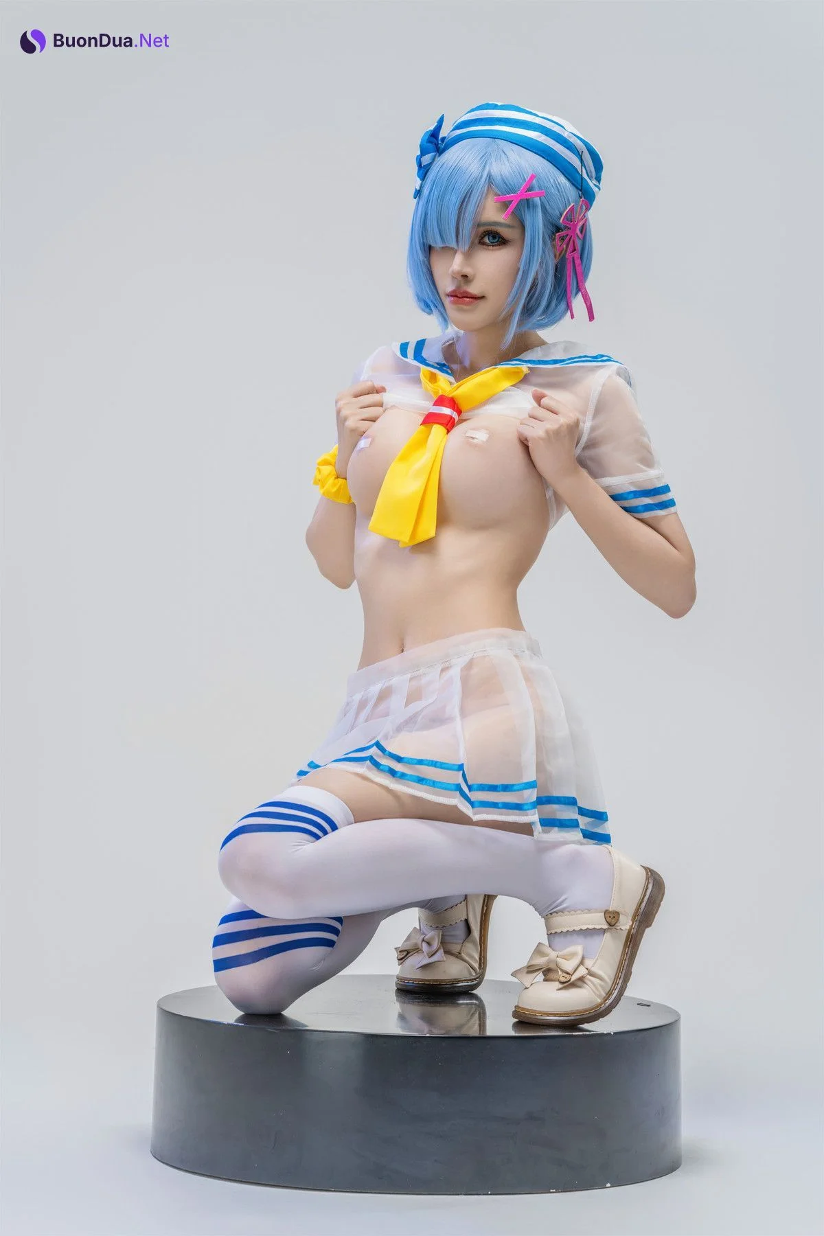 Cosplay 鹿八岁 从零开始的异世界生活 蕾姆 - Photo 17