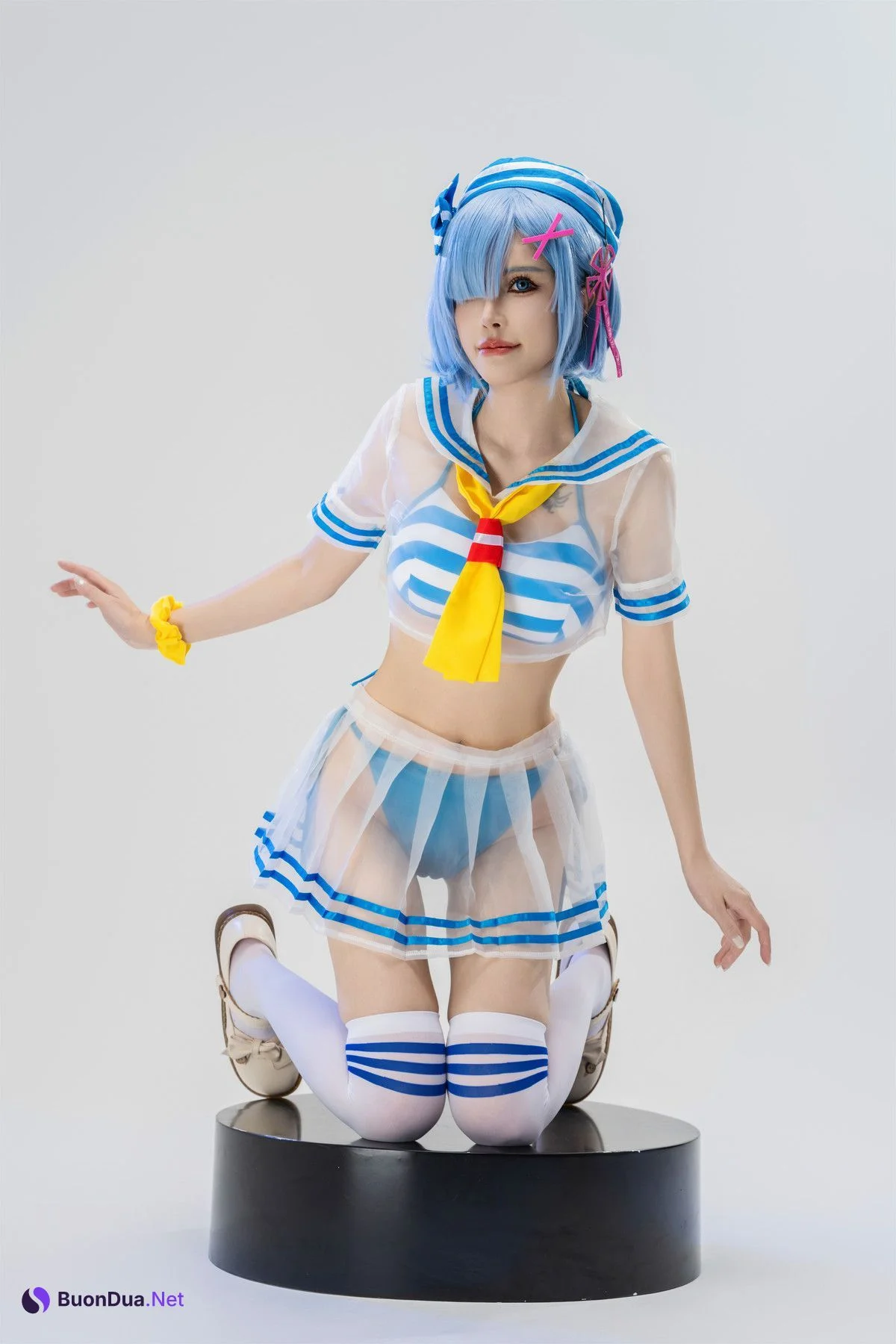 Cosplay 鹿八岁 从零开始的异世界生活 蕾姆 - Photo 3