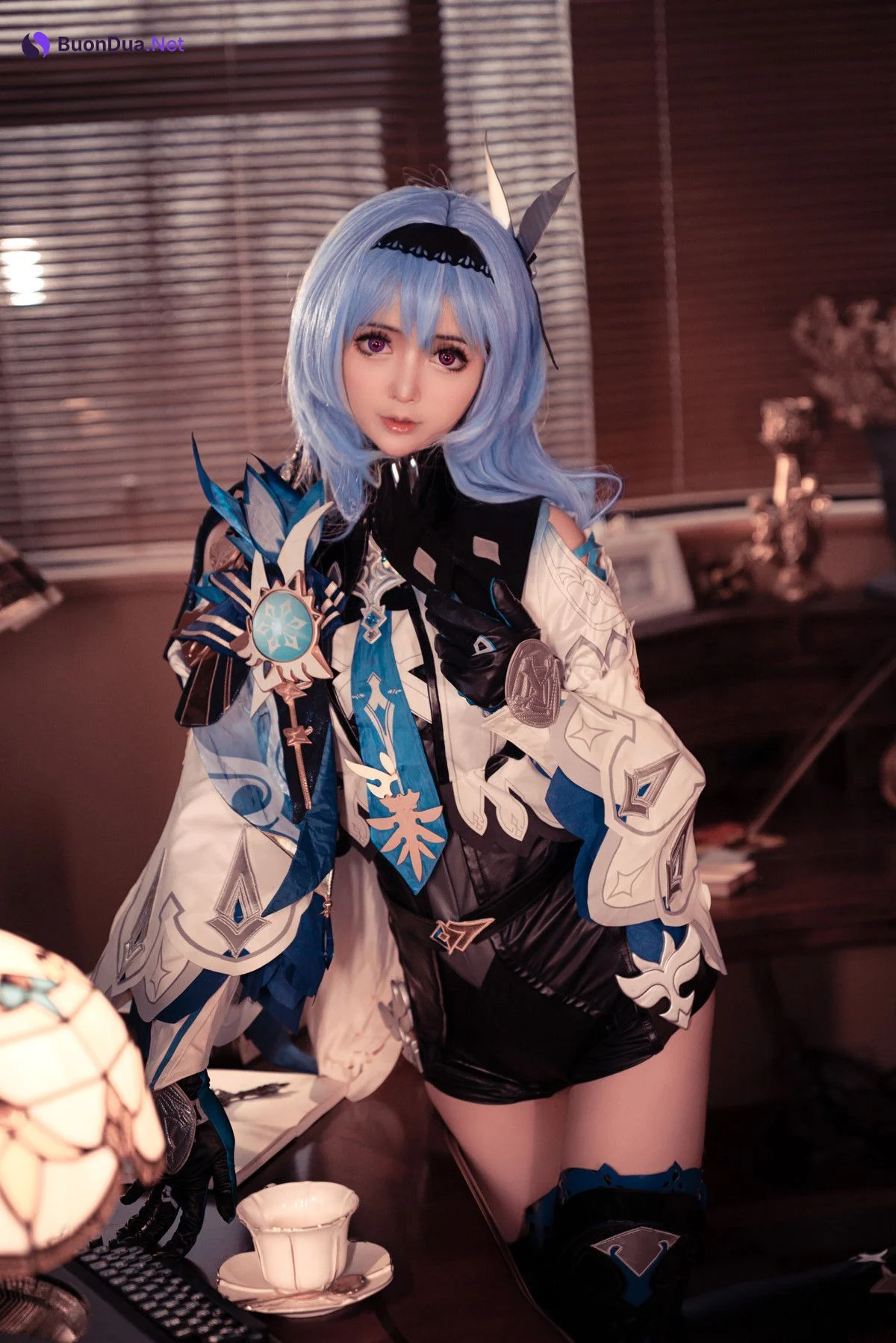 小礼好困 Cosplay 优菈 - 写真 2