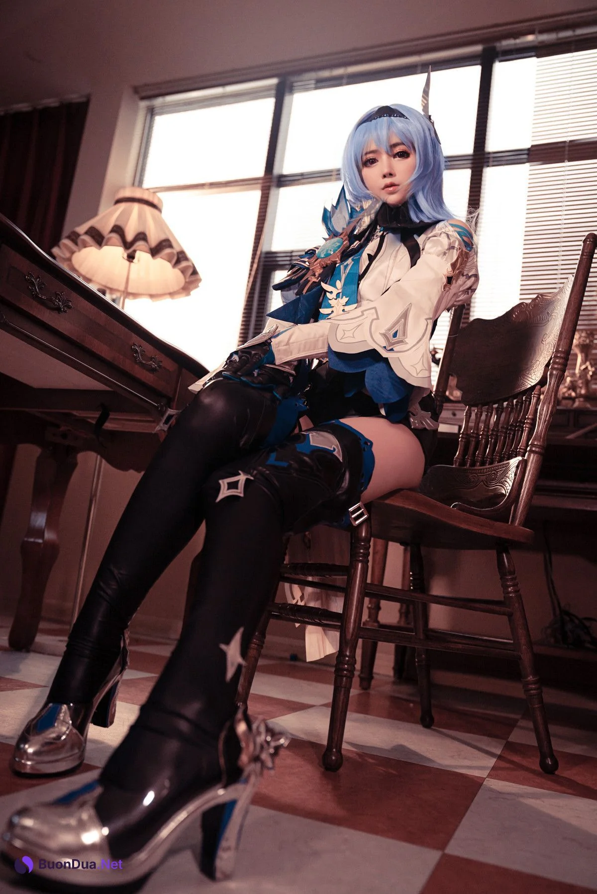 小礼好困 Cosplay 优菈 - 写真 7