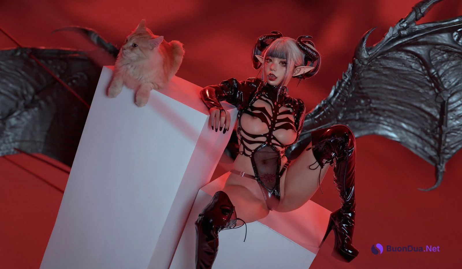 Cosplay 爆机少女喵小吉 骸骨少女 - Photo 3